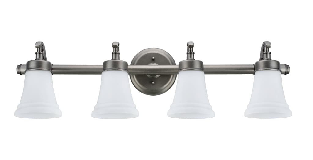 Aspen Creative Corporation 62067 30.5-in 4 -Light Pewter Transitional Vanity light