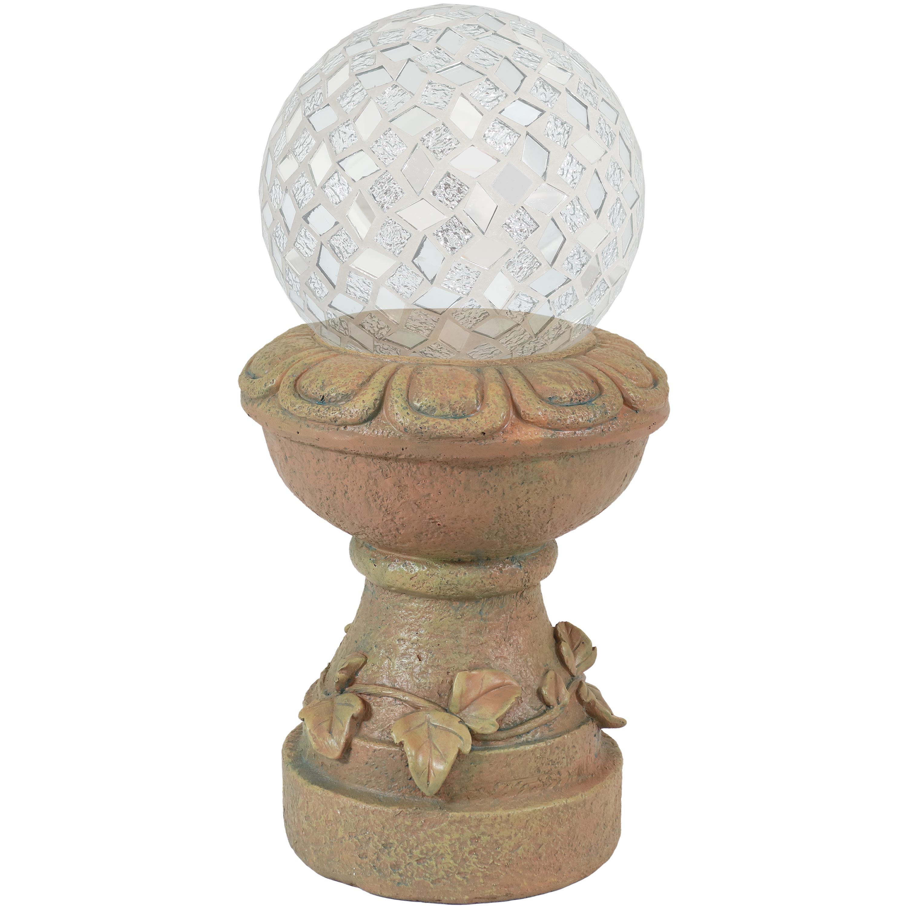 Sunnydaze Decor WNC-277-AL Brown Gazing Ball Stand