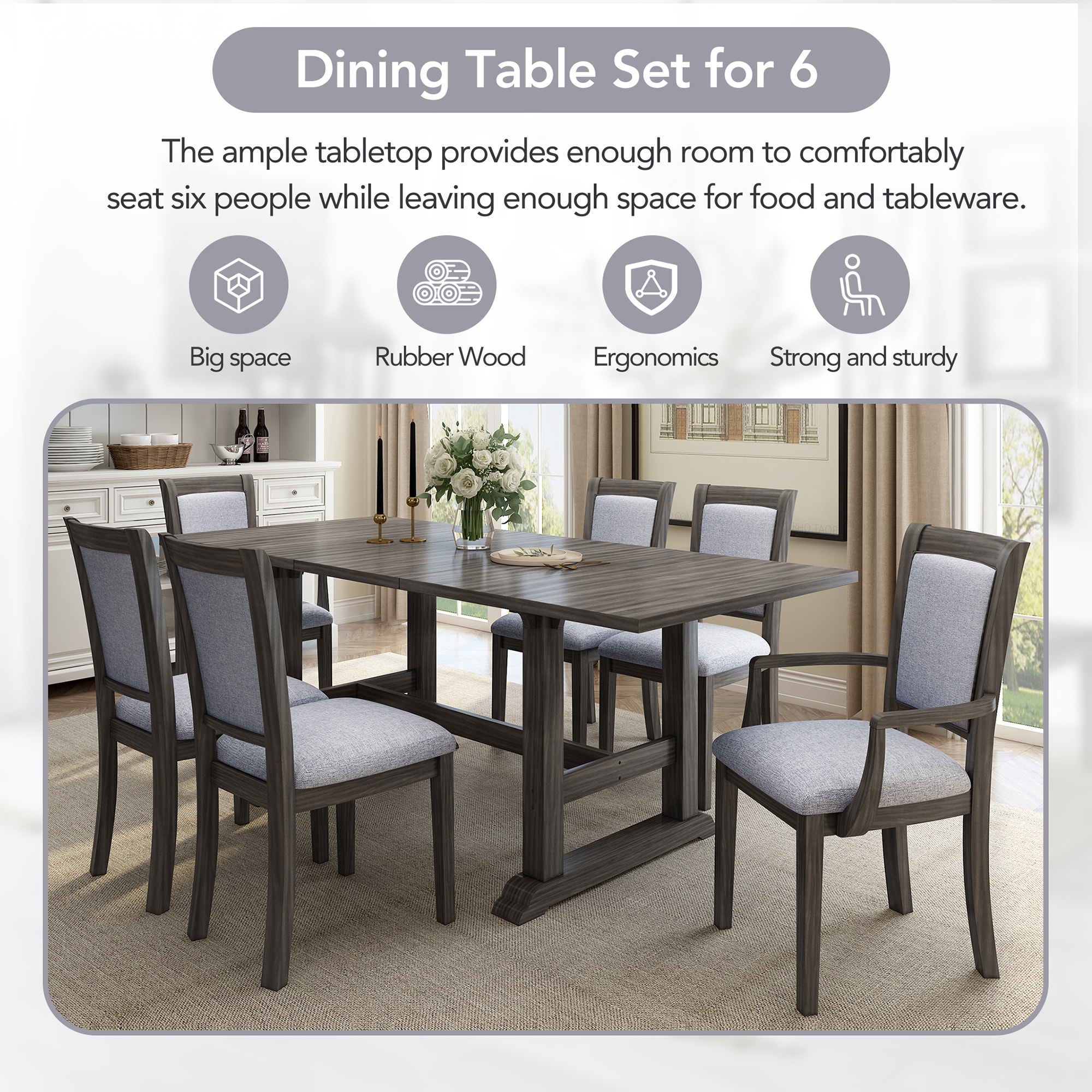 Bybafun YA0100206 Dining-Sets - View #7