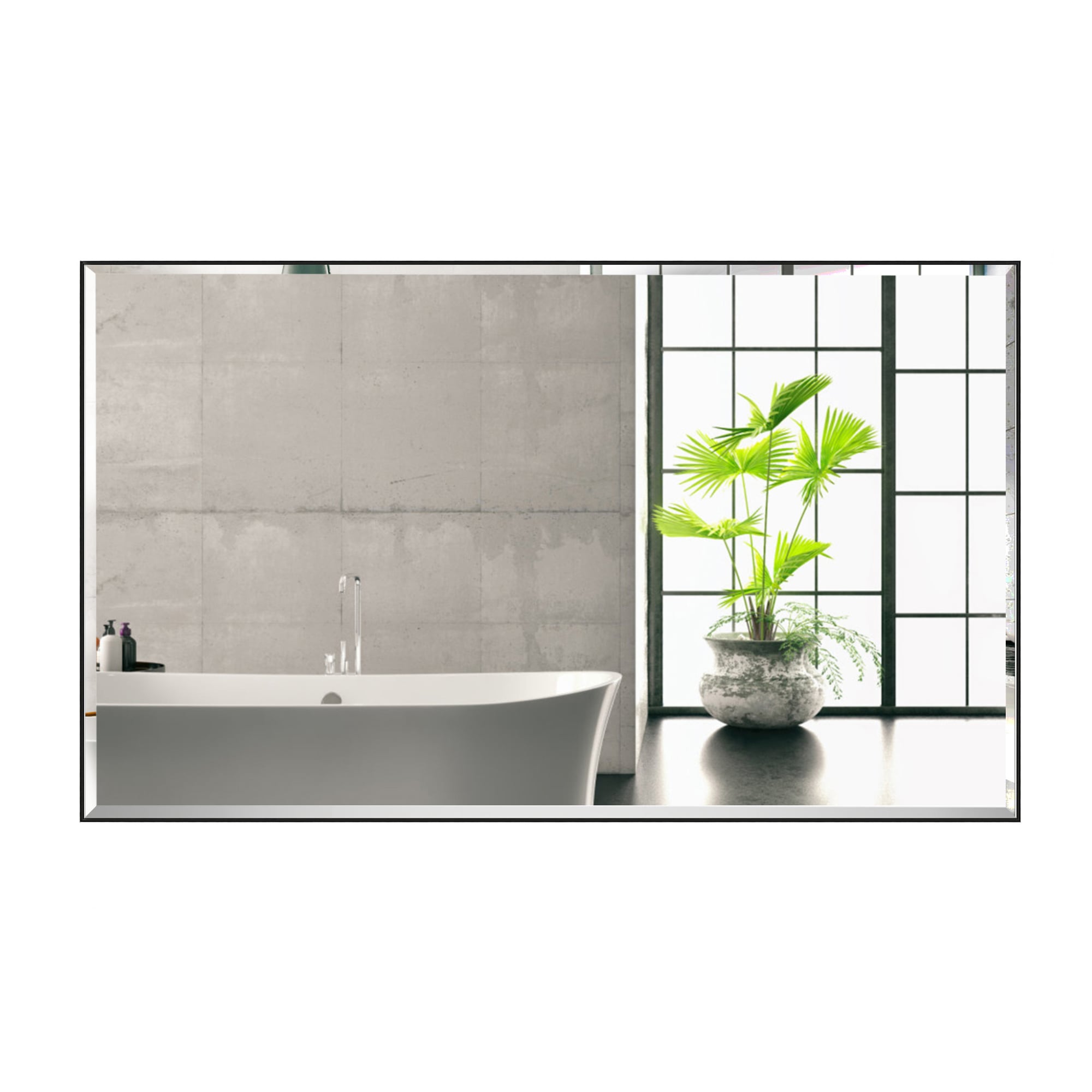 GETLEDEL MR-4607BK Framed-Bath-Mirrors - View #9