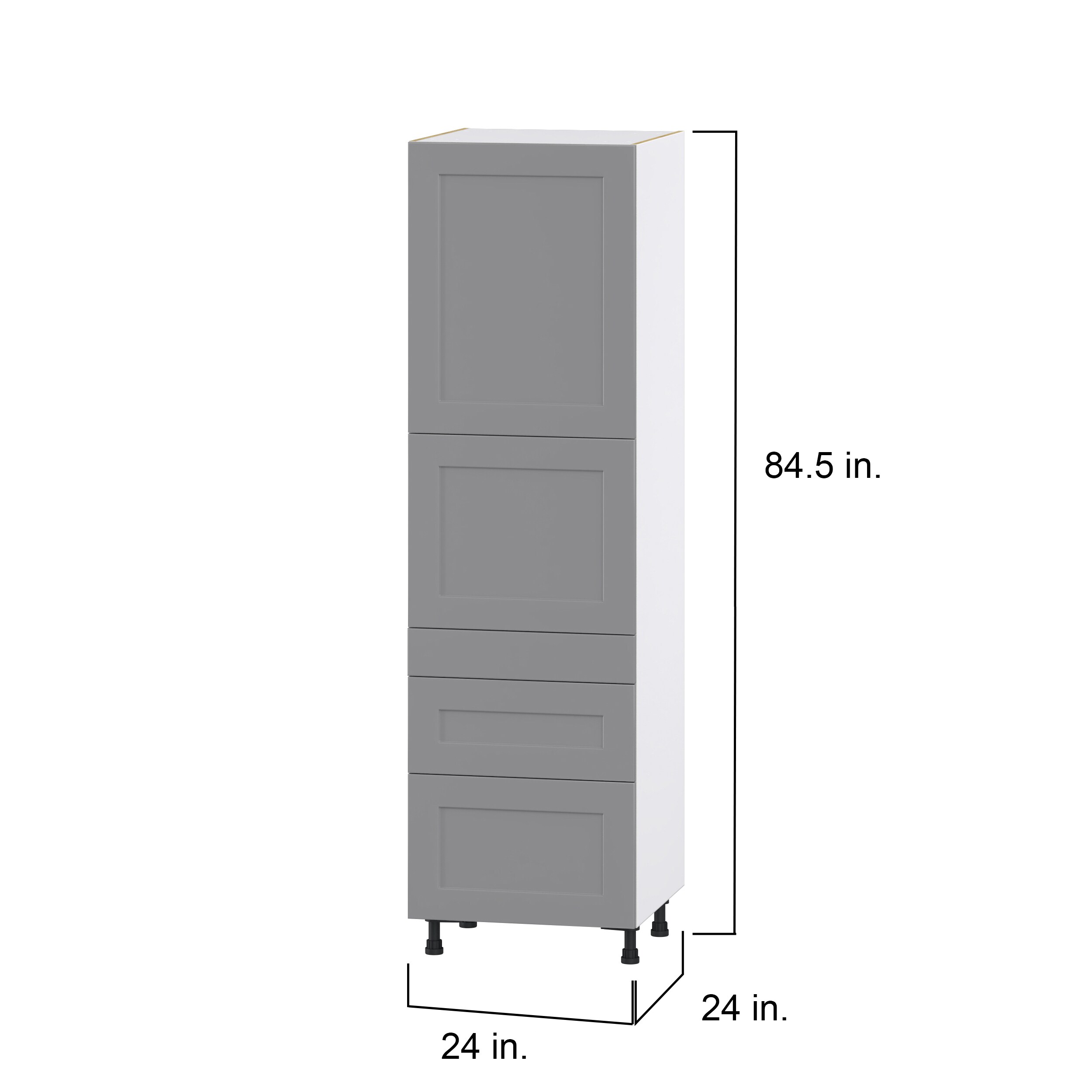 Hugo&Borg DST3D242484.5I2-BM Cabinets-Kitchen - View #4