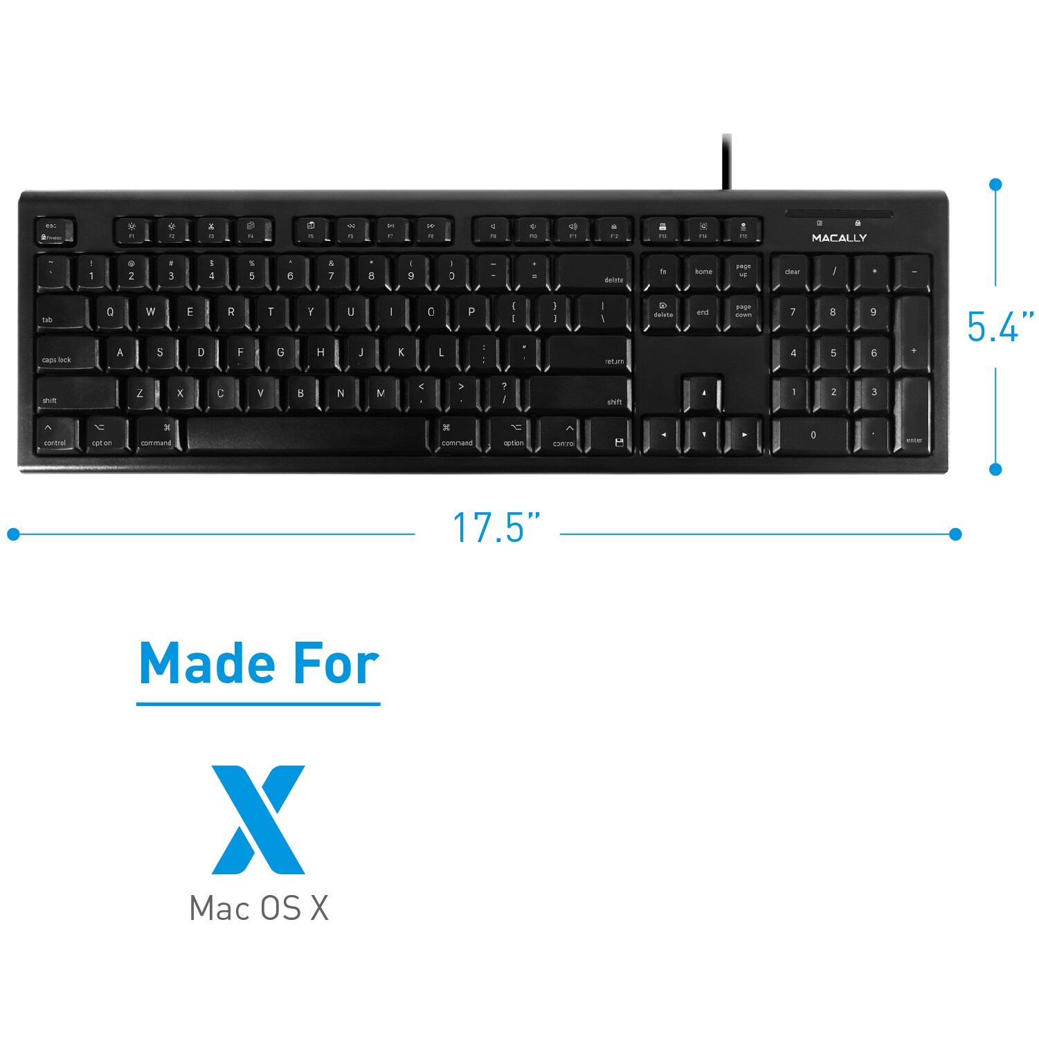 Macally QKEYB Computers-Peripherals - View #2
