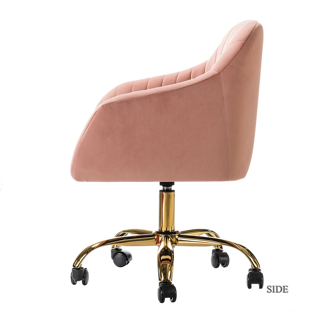 Home office chair online pink