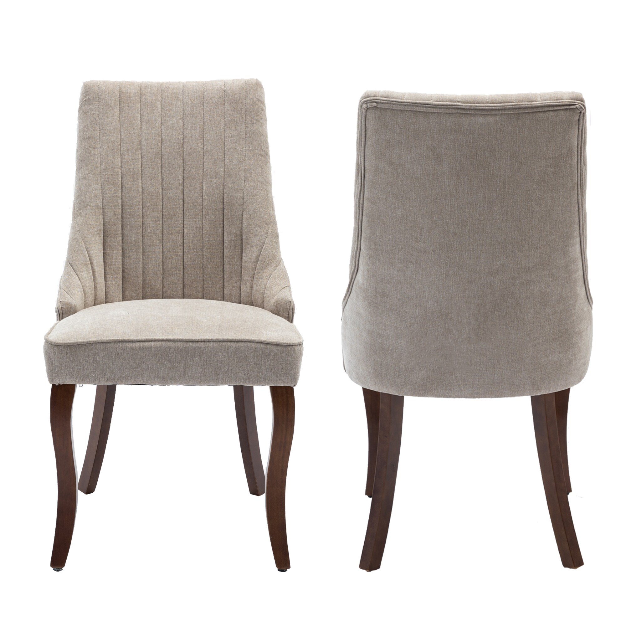 Hrinhom HC-W7001-BEIGE Dining-Chairs - View #3