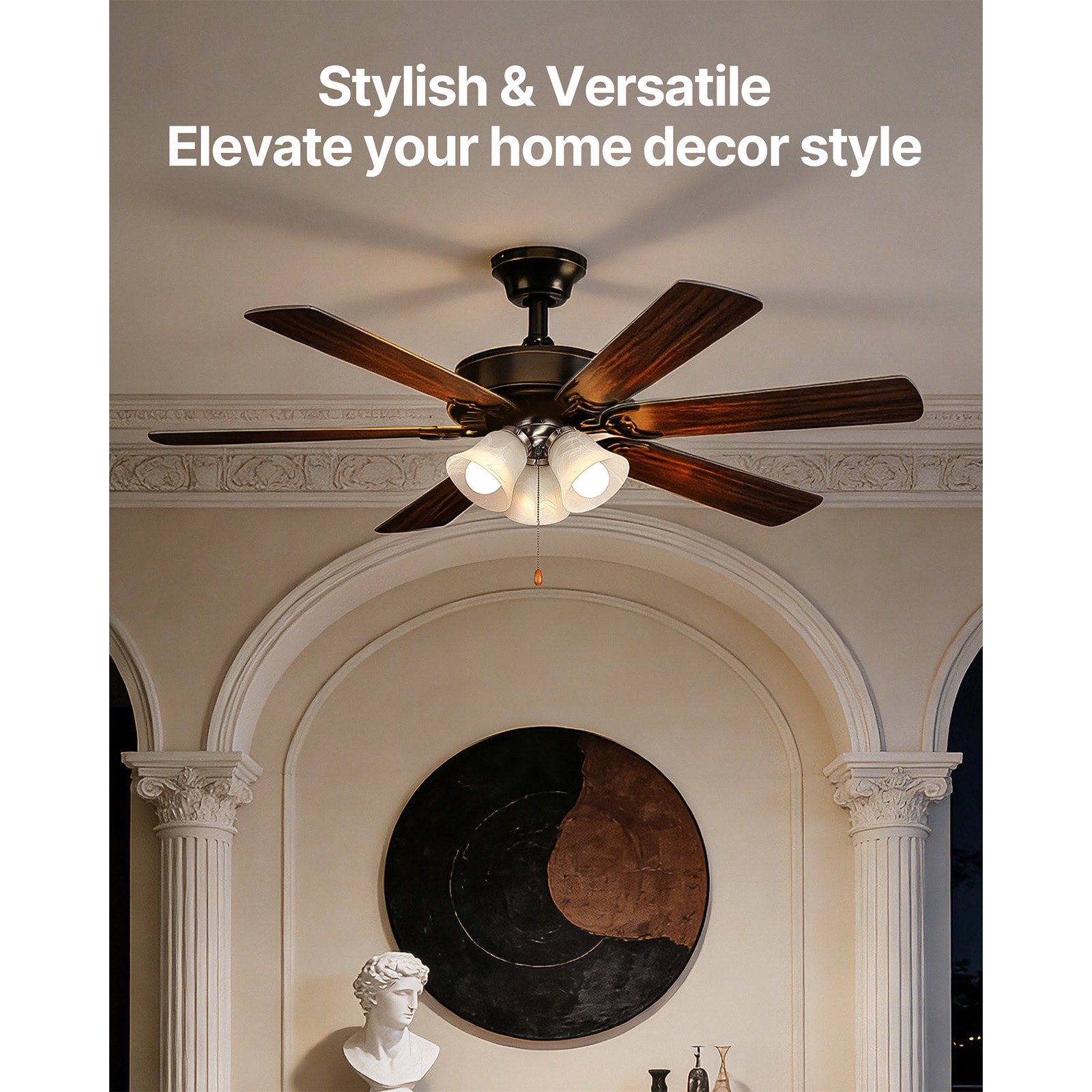 GIVIMO LW047GIVSS1203 Ceiling-Fan-Blade-Arms - View #2