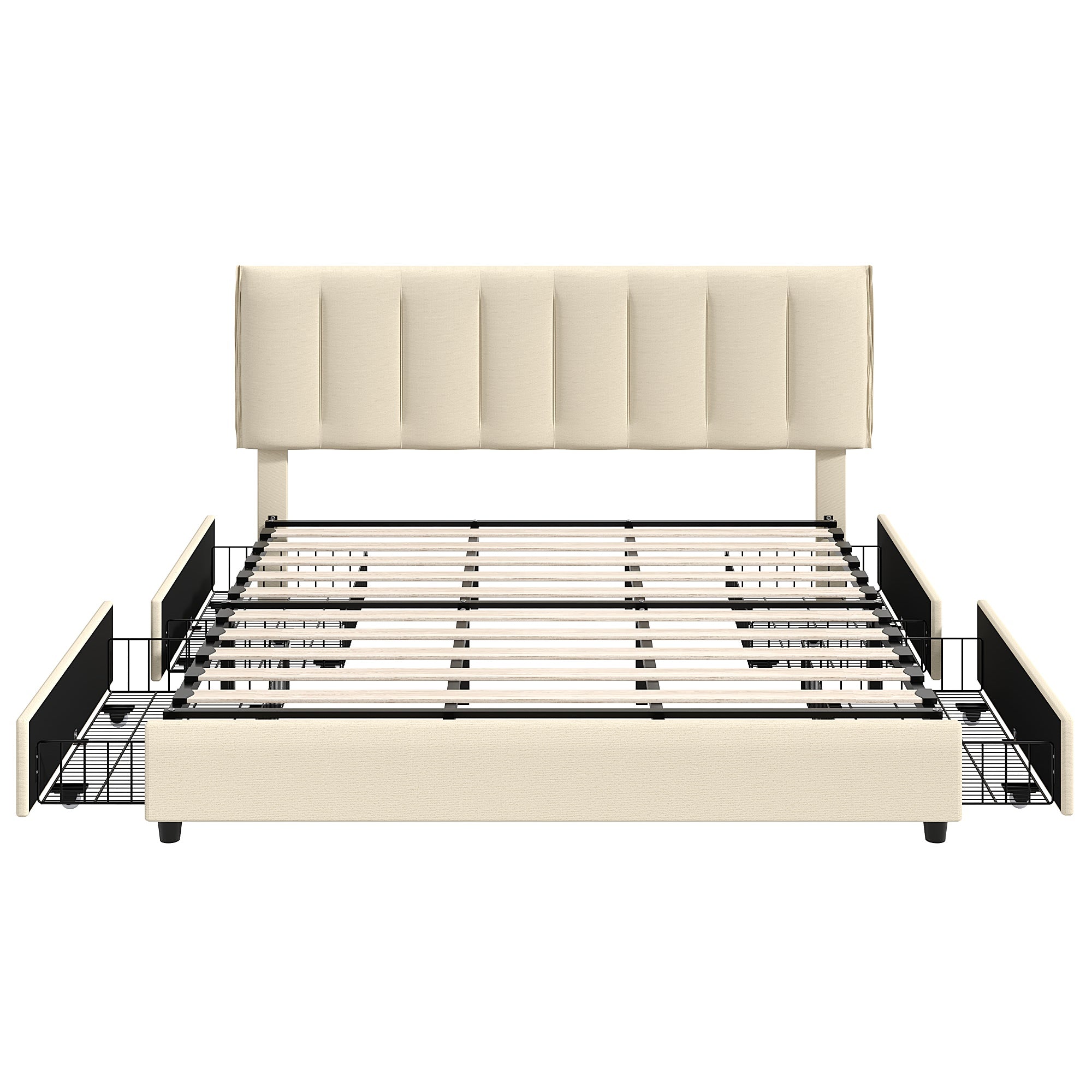 Vecelo LOE-CY-KB04-UP-BGE beds - View #3