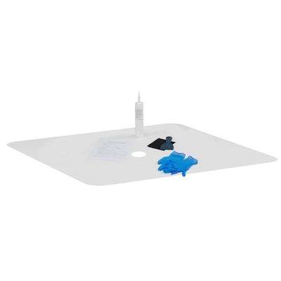 Nutub White Shower Inlay Kit In The, Bathtub Floor Repair Inlay Kit In White