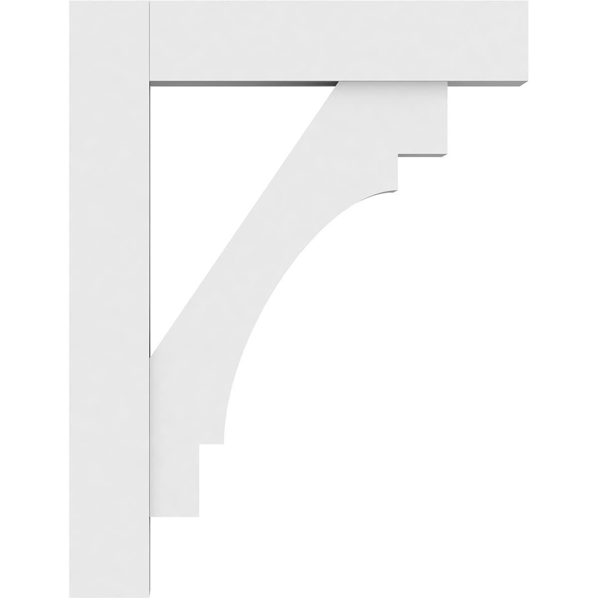 Ekena Millwork BKTP03X20X26MRC05 Exterior-Brackets-Braces - View #3