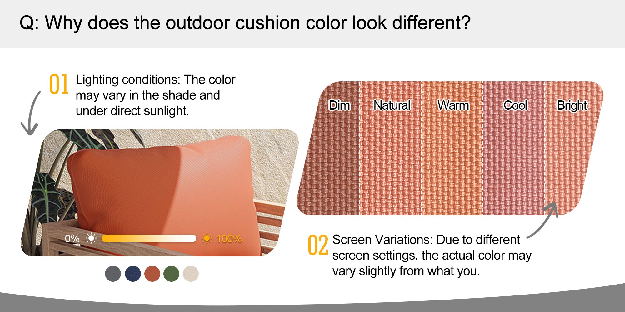 AAAAAcessories LSPC-SF-2424-XHON-4 Patio-Furniture-Cushions - View #11