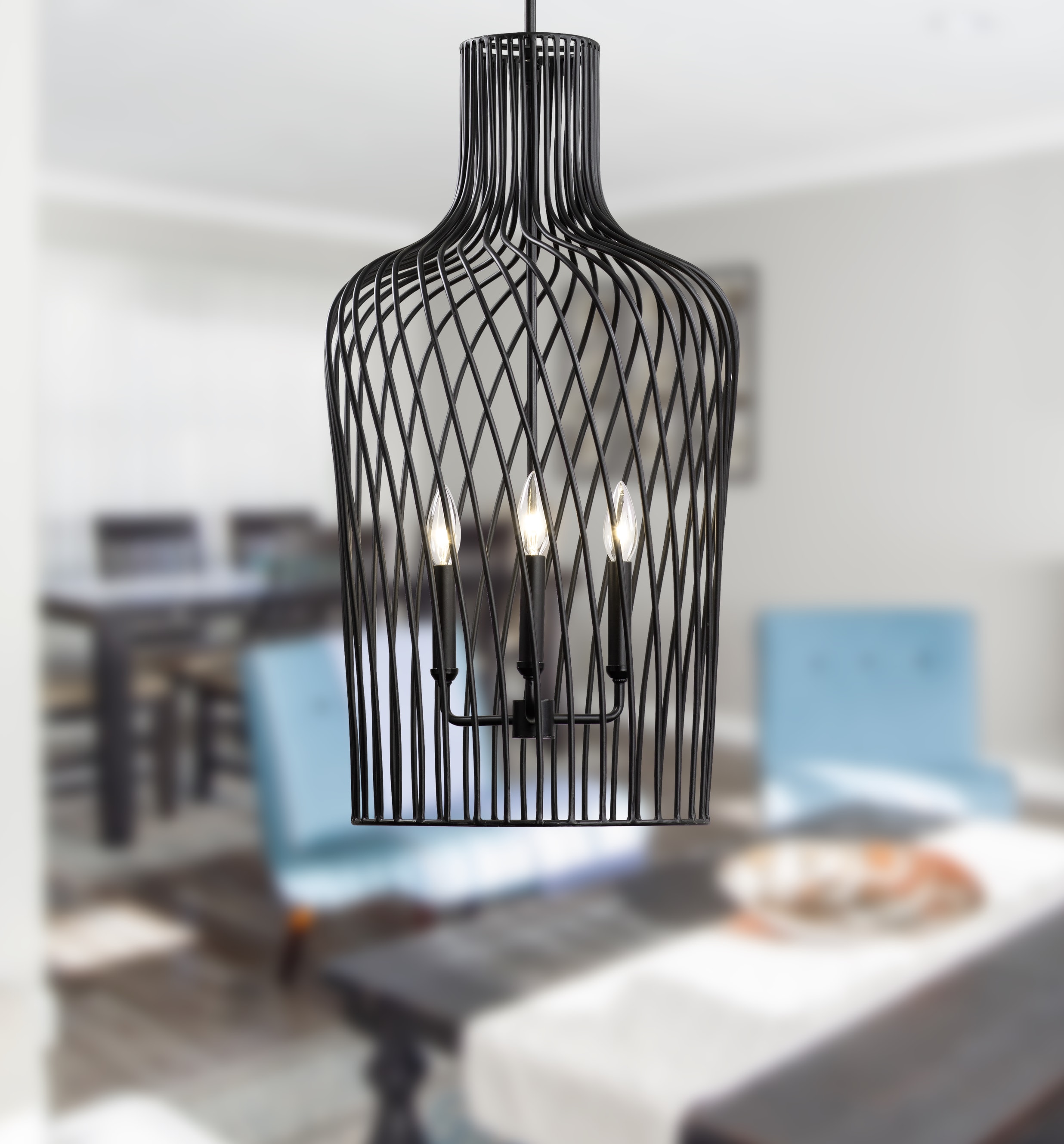 Varaluz 339P03CBL Pendant-Lights - View #8