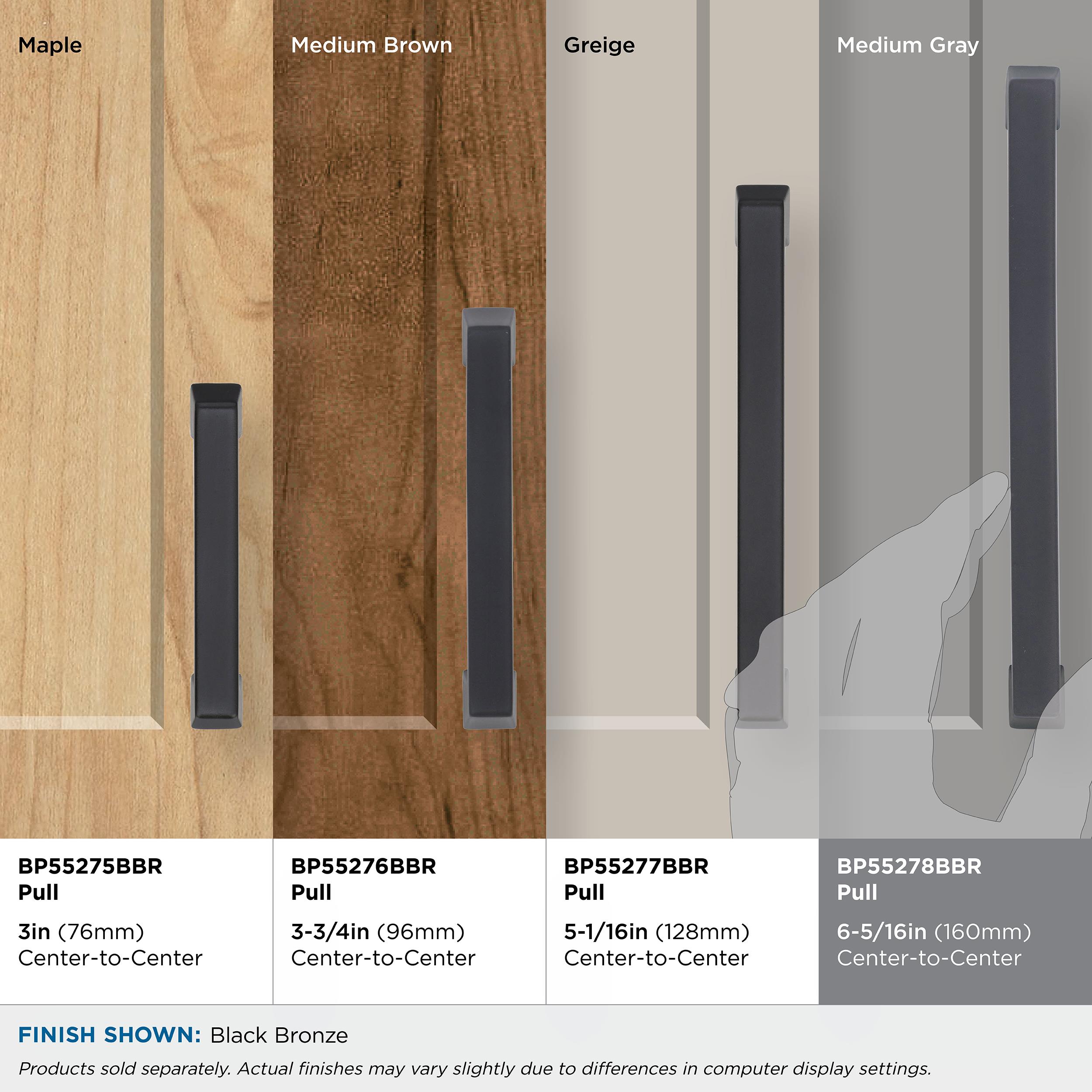 Amerock BP55278BBR Cabinet-Pulls - View #5