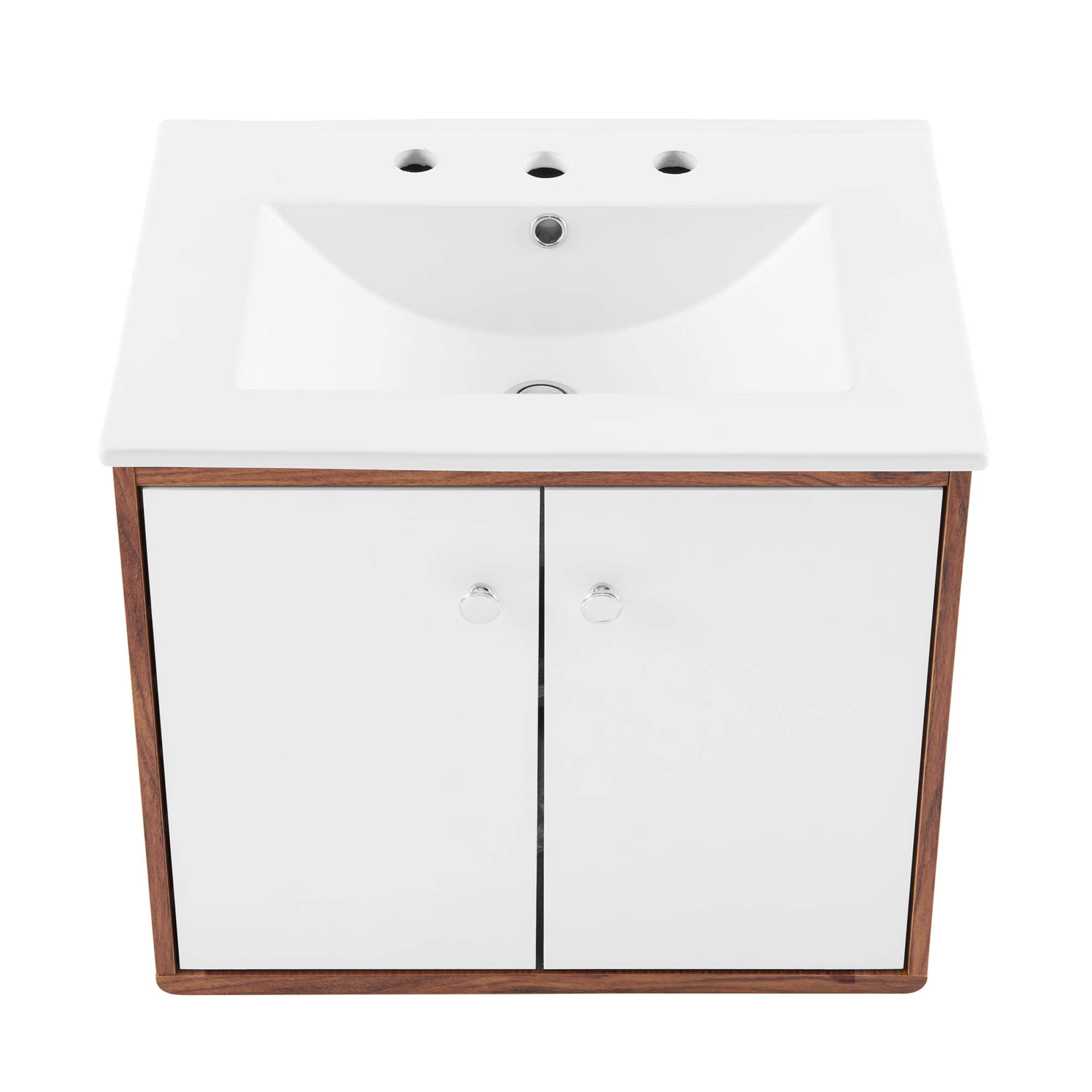 Modway EEI-4431-WAL-WHI Bath-Vanity-Combo - View #5