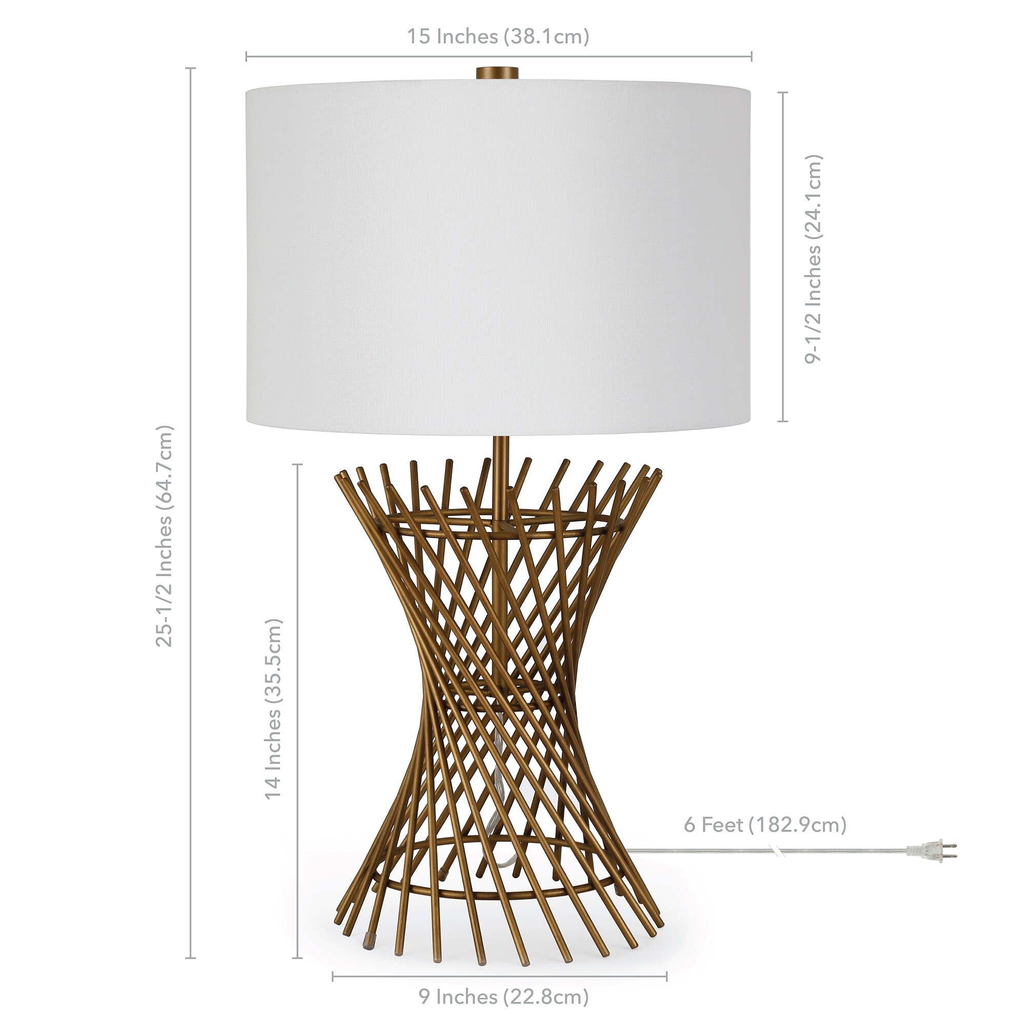Hailey Home TL0023 Table-Lamps - View #5