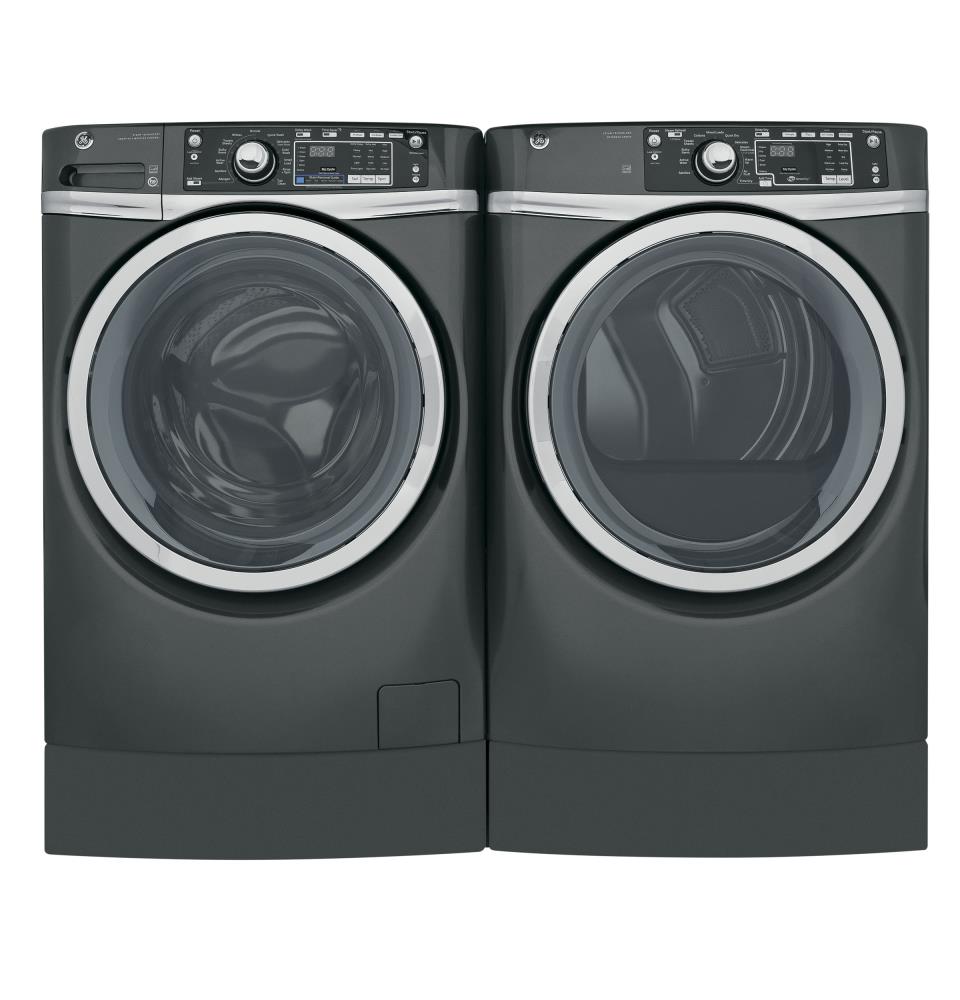 GE 8.3-cu ft Electric Dryer (Diamond Gray) ENERGY STAR in the Electric ...