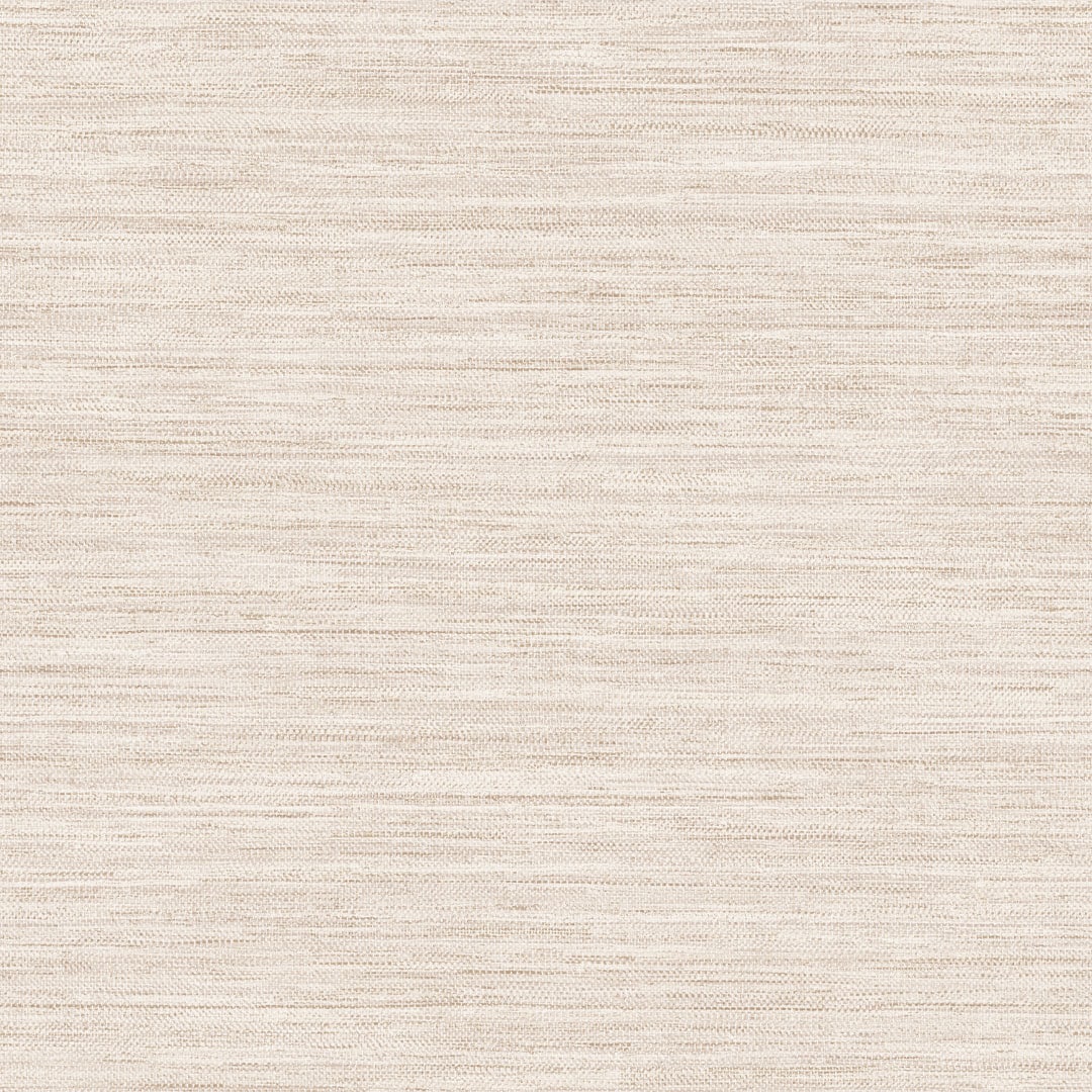 Tempaper HG5225 Horizontal Faux Grasscloth 56-sq ft Ecru Vinyl Textured Grasscloth Self-adhesive Peel and Stick Wallpaper