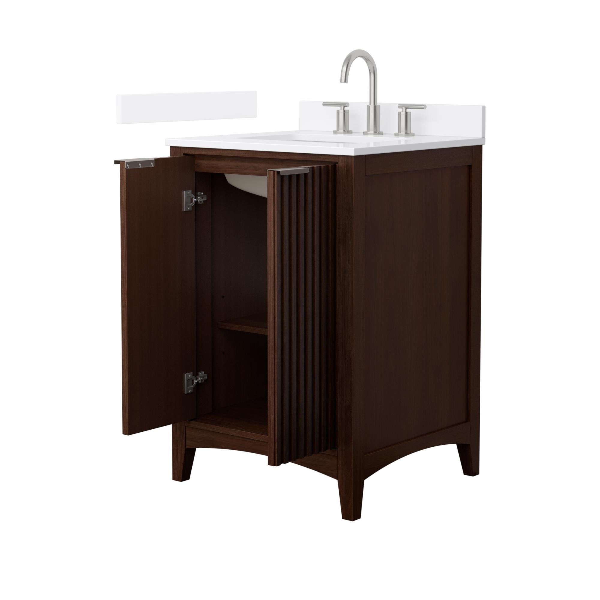 Wyndham Collection WCF919124SDWWQUS3MXX Bath-Vanity-Combo - View #3