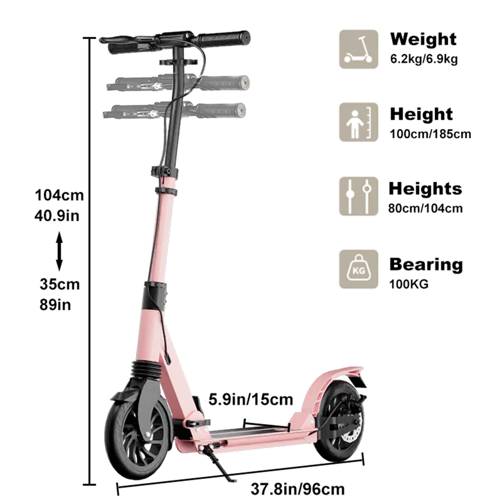 Runesay HBSCT04-03 scooters - View #2