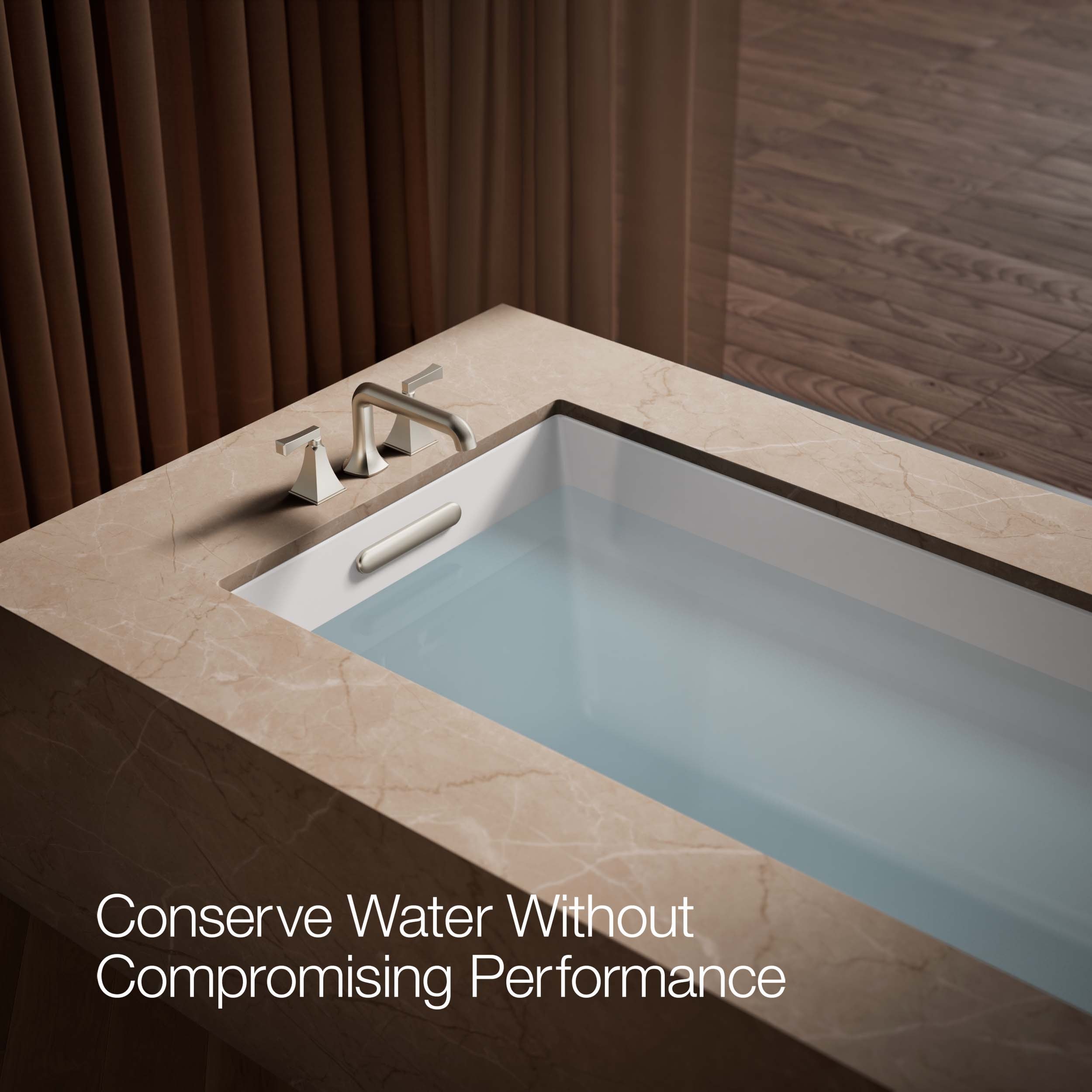 KOHLER T467-4V-BN Faucet-Tub-Shower-Handles - View #7
