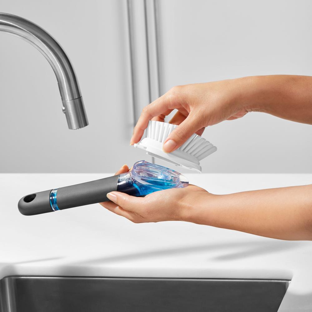 OXO Good Grips Soap Dispensing Dish Scrub Refills - White, 2.5 x 3.5 in -  Foods Co.