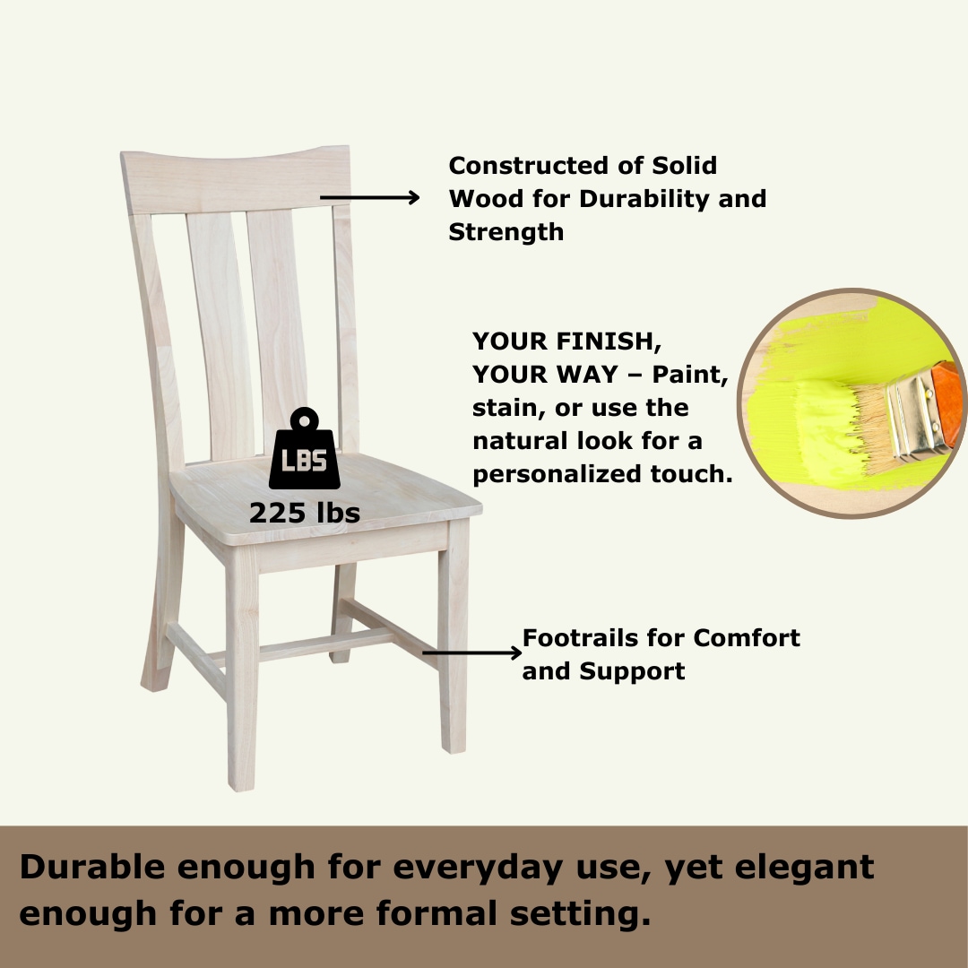 International Concepts C-13P Dining-Chairs - View #15
