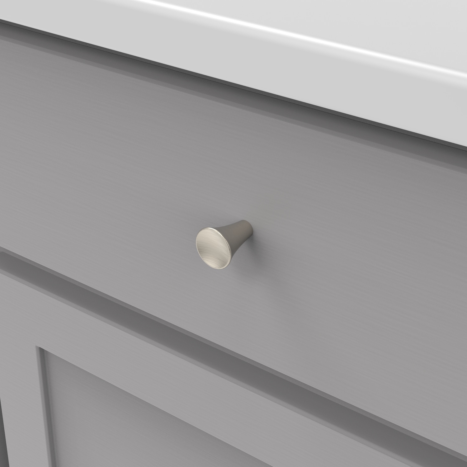 Hickory Hardware H078777SN-10B Cabinet-Knobs - View #3