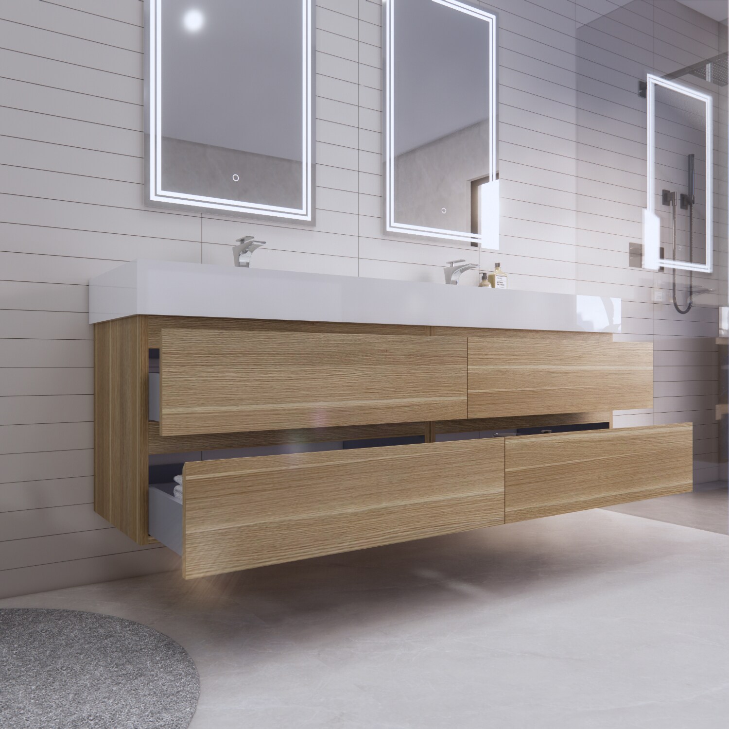 BV Better Vanity BTB-72D-CO Bath-Vanity-Combo - View #4