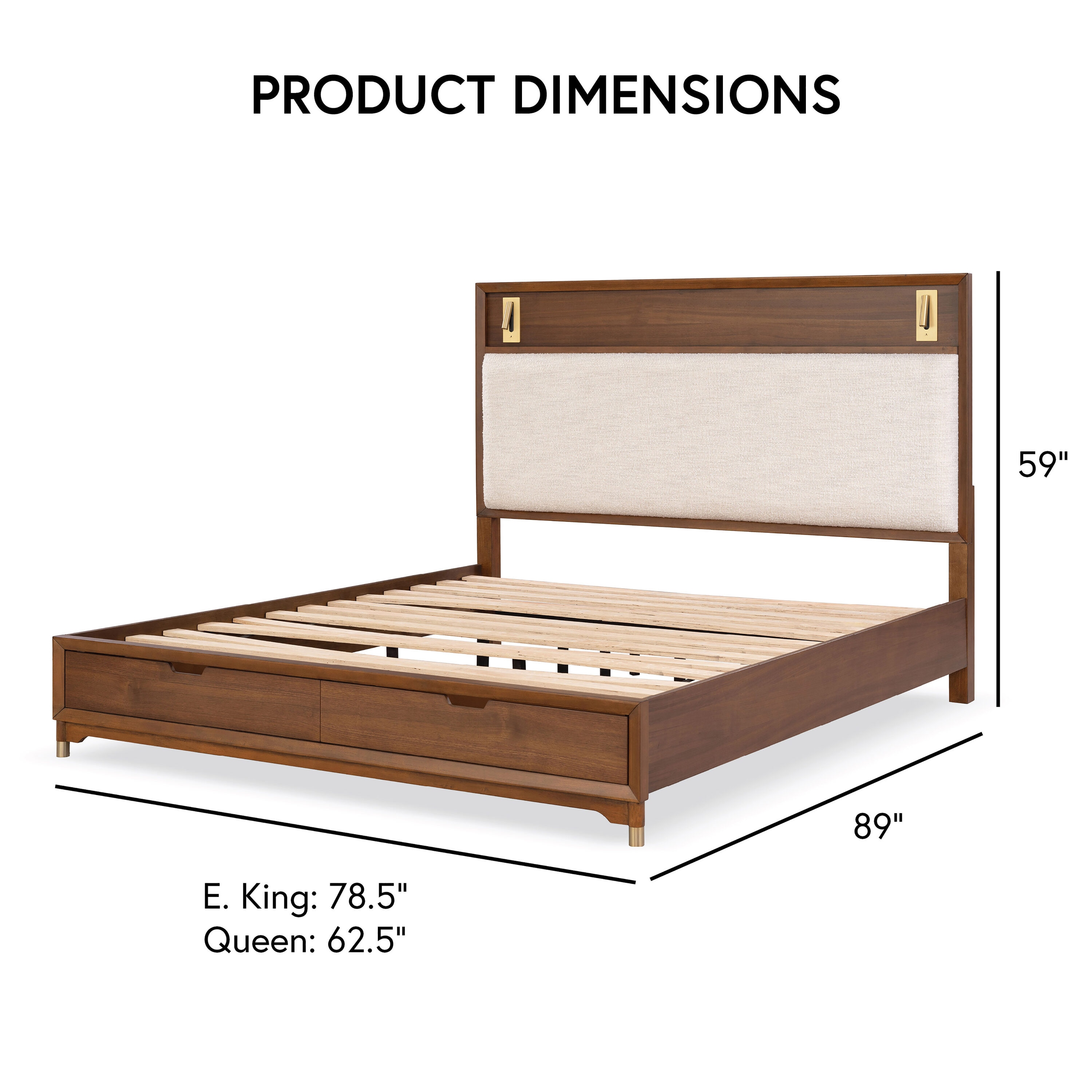 Furniture of America 74000WN-QST-2NS Bedroom-Sets - View #3