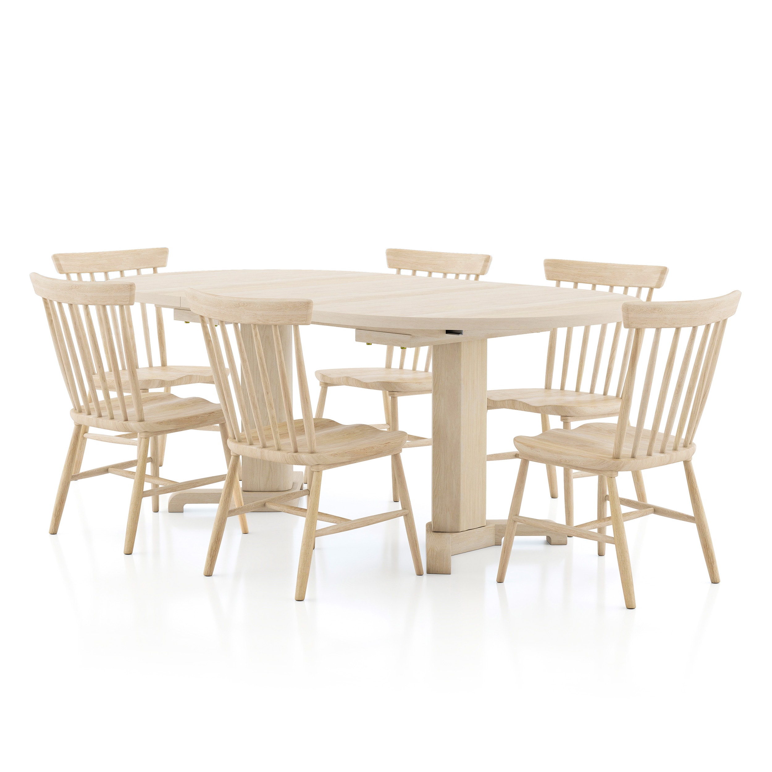 Furniture of America IDF-3101NTT-7PC Dining-Sets - View #2