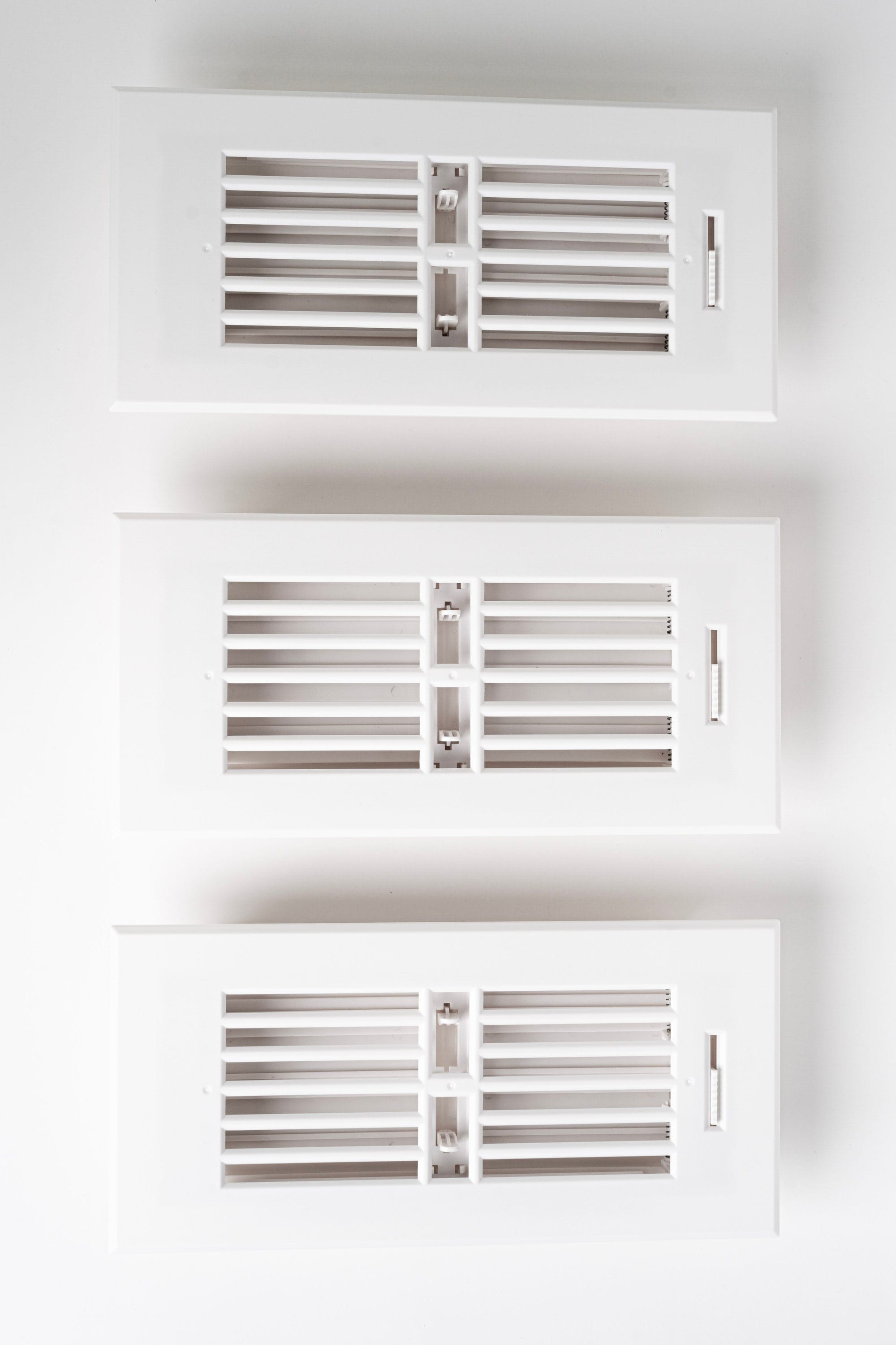 FitVents Friction Fit : White 4x10 3Pk Vent Cover - Poly #410W3