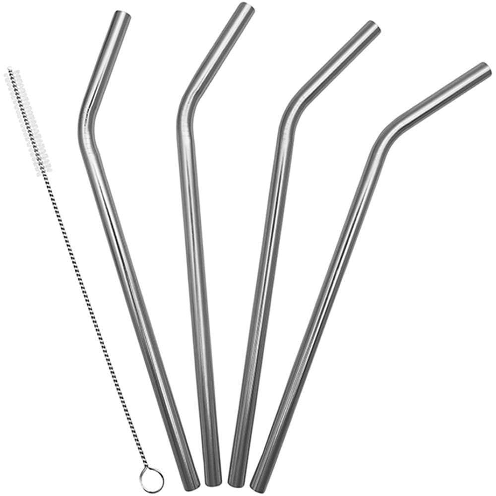 Straws Set, 4 Straws+1 Brush, Color Replacement Straws For Stanley