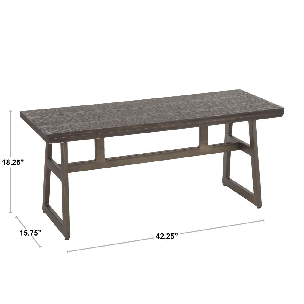 LumiSource BC-GEO BKBN bench - View #9