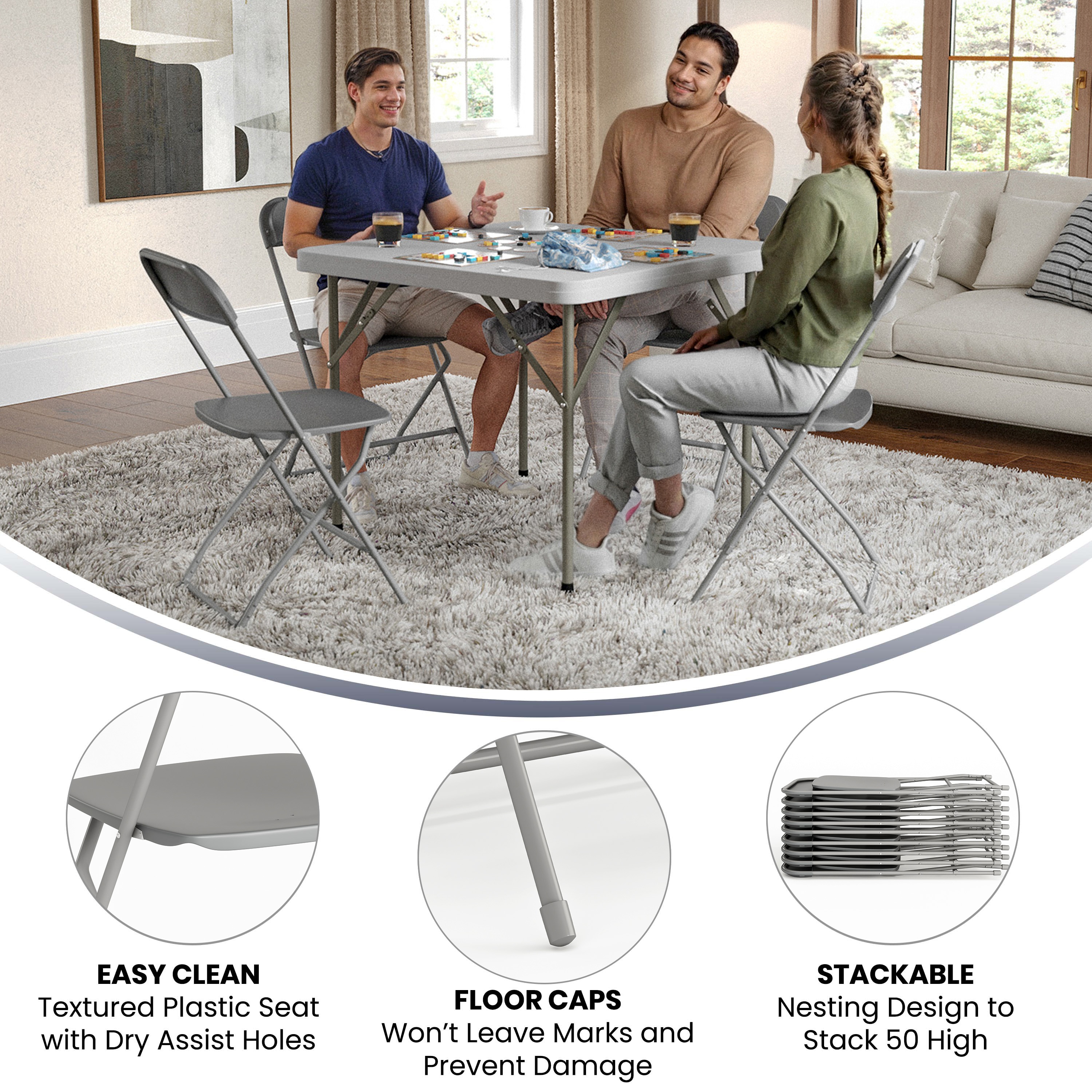 Flash Furniture 889142018452 Folding-Chairs - View #4