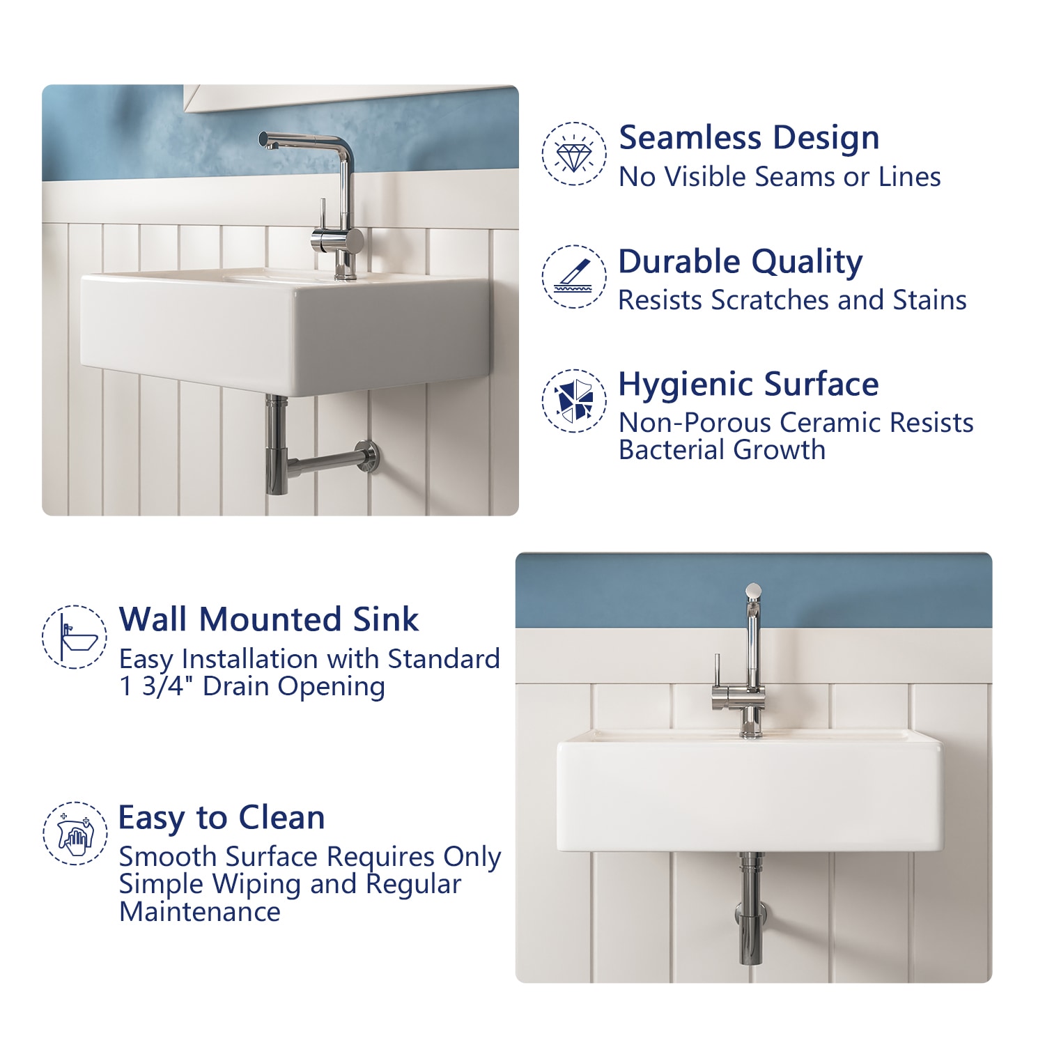 DeerValley DV-1WS0127 Bath-Sink - View #3
