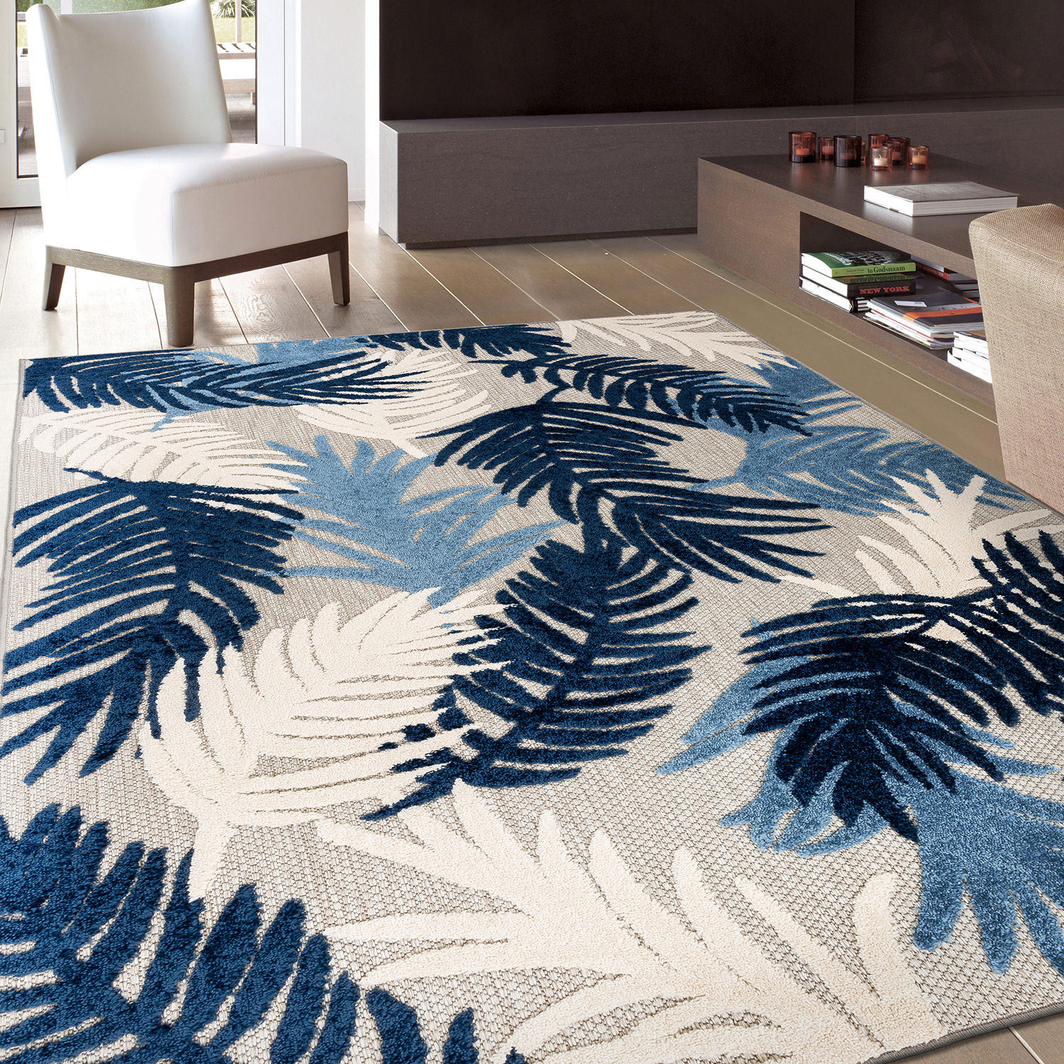 World Rug Gallery 8011NAVY5X7 rugs - View #5
