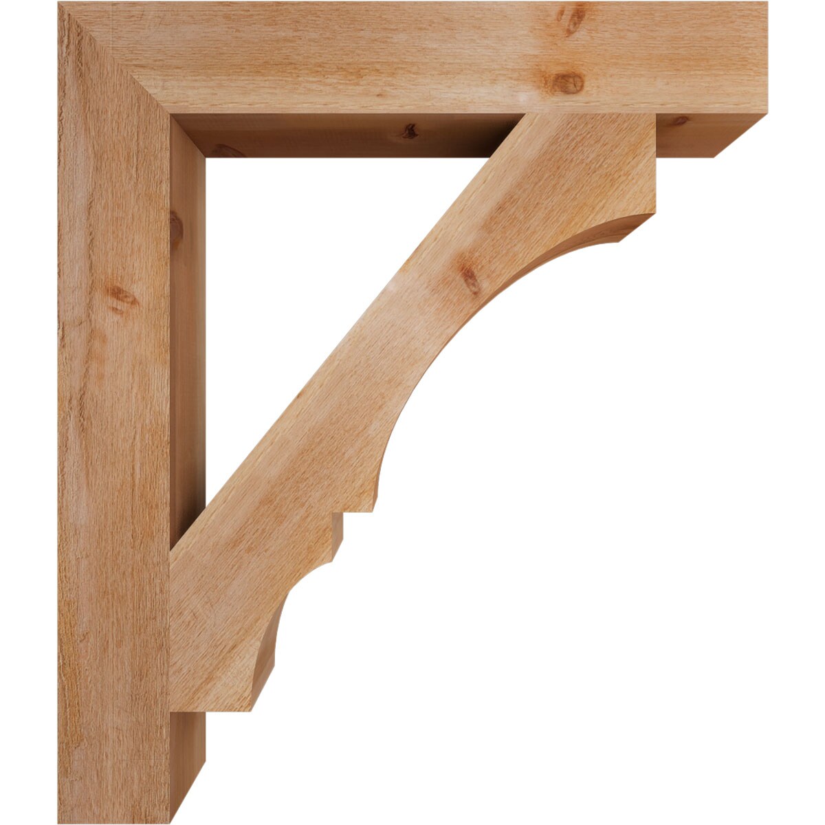 Ekena Millwork BKT06X38X44BOA05RWR corbels - View #3