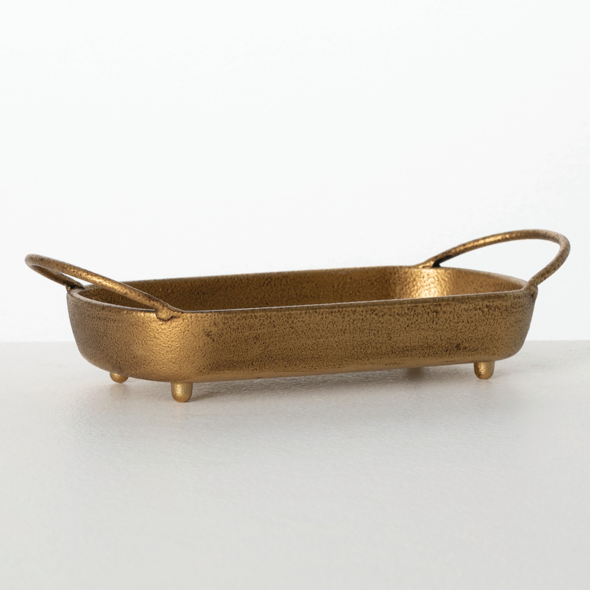 Sullivans MET2508 Gold Metal Modern Decorative tray