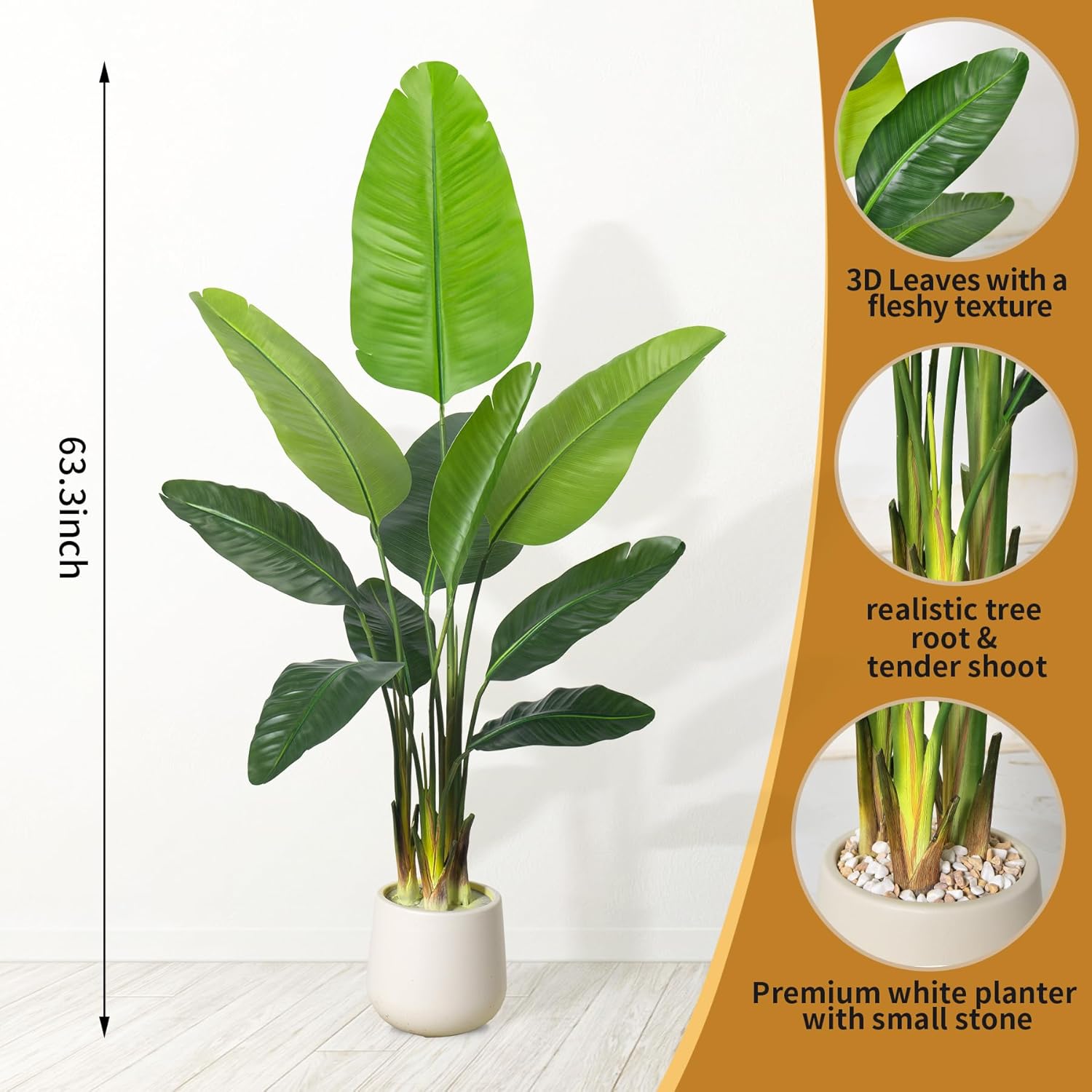 Aveyas BAPLAM160 Artificial-Plants-Trees - View #2