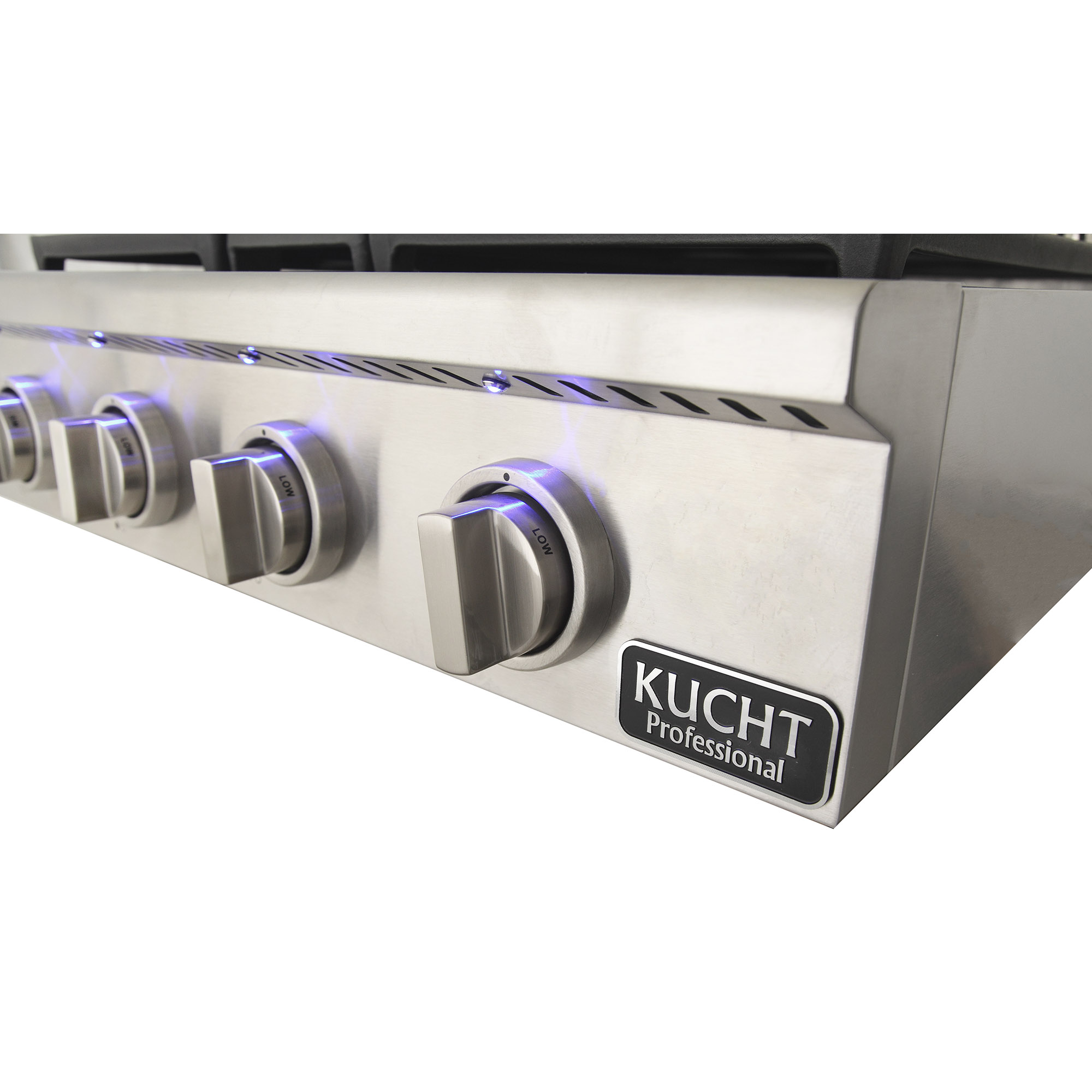Kucht 30 Inch Stainless Steel 4 Burner Propane Range Top