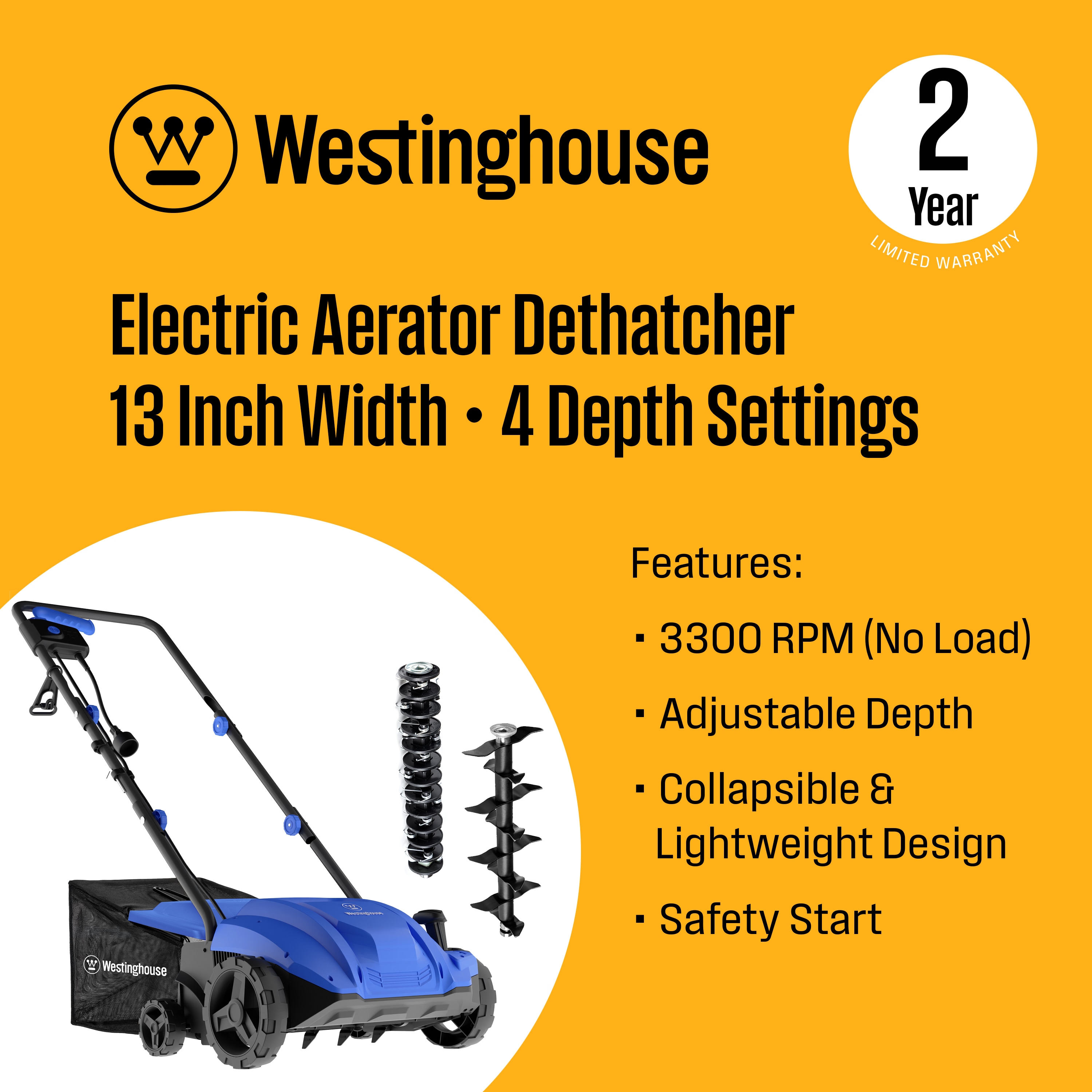 Westinghouse W13ADAC dethatcher - View #2