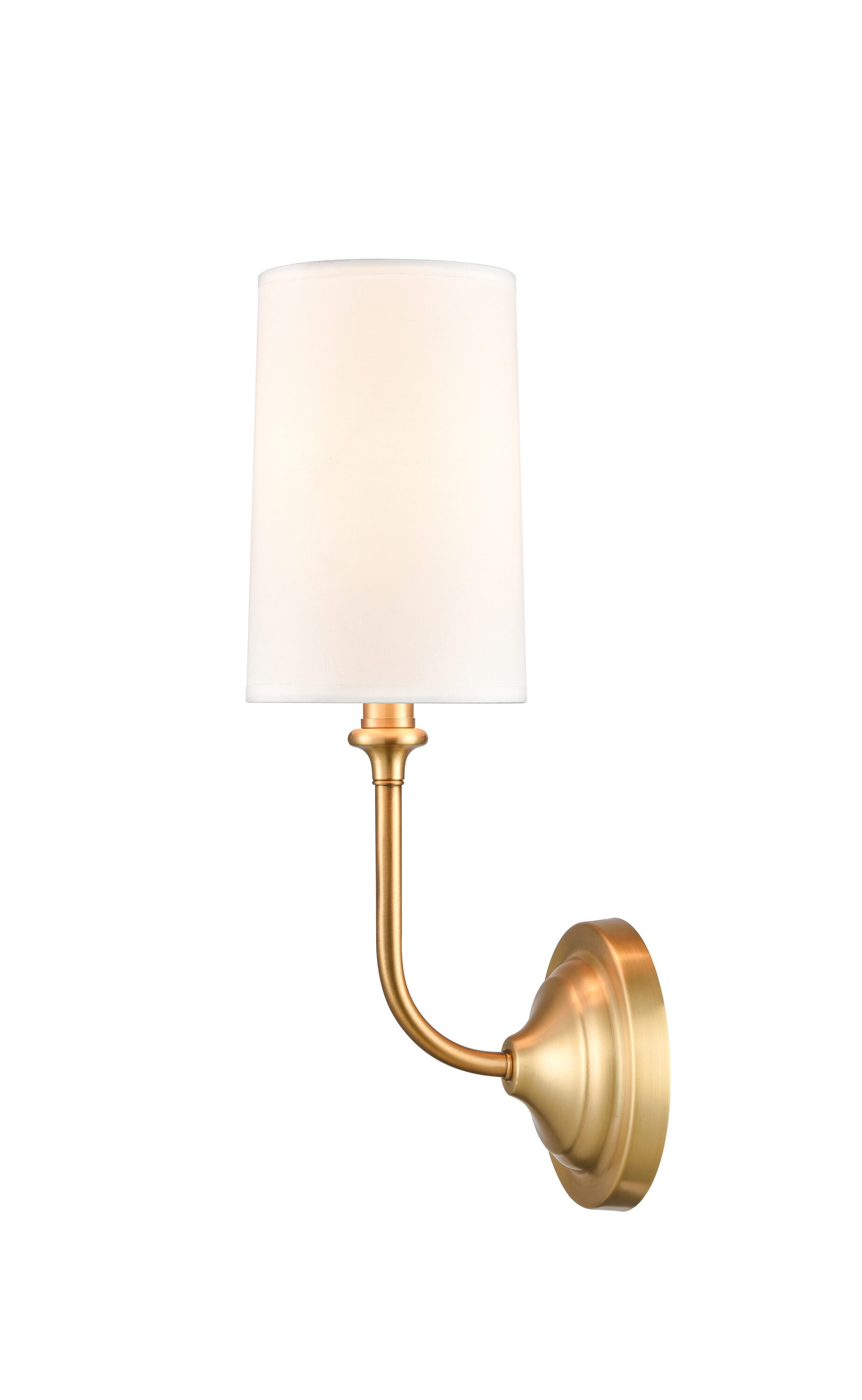 Innovations Lighting Giselle 5-in W 1-Light Satin Gold, Off-white ...