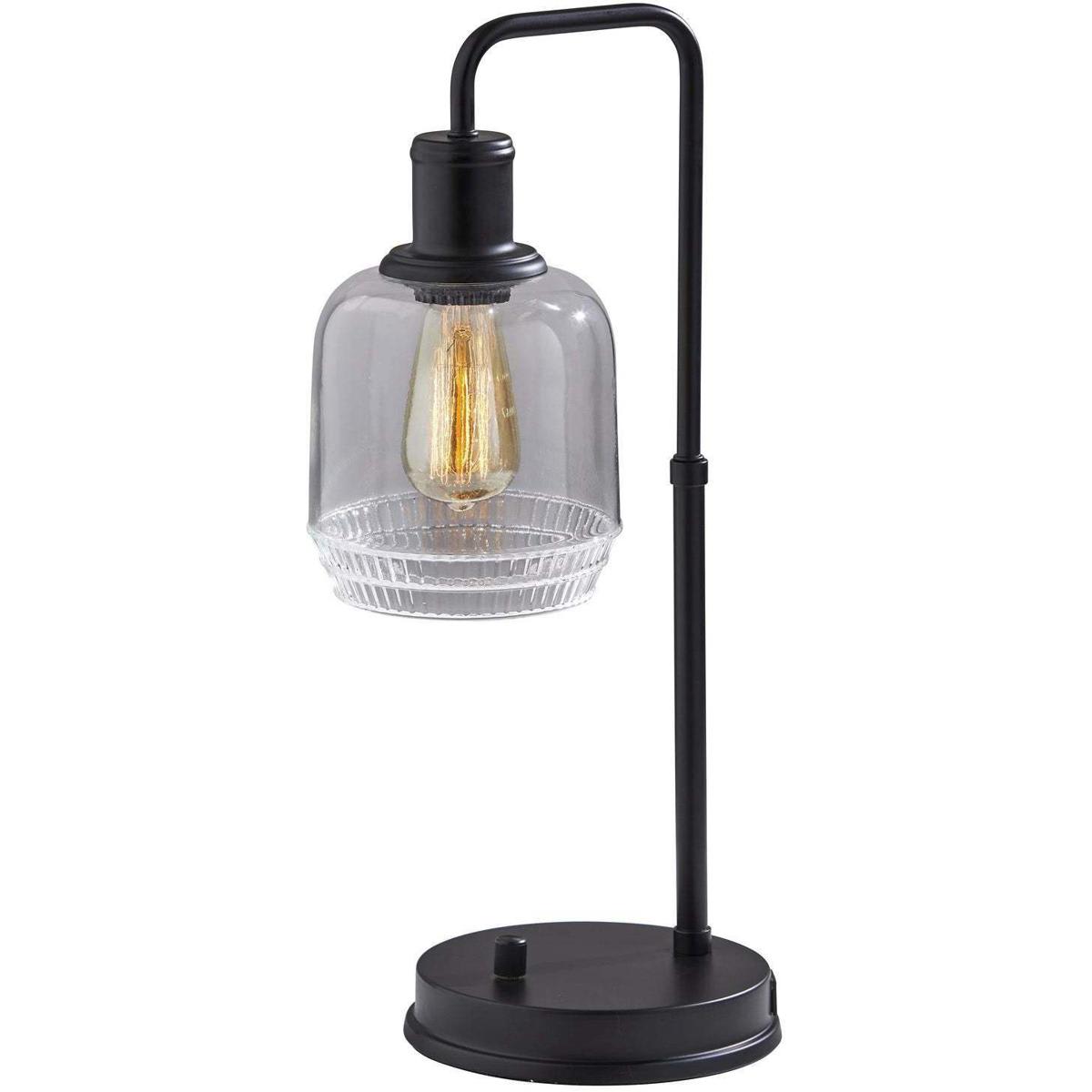 Adesso -  SL3712-01 Barnett 205 inch 40 watt Black Table Lamp Portable Light Simplee 