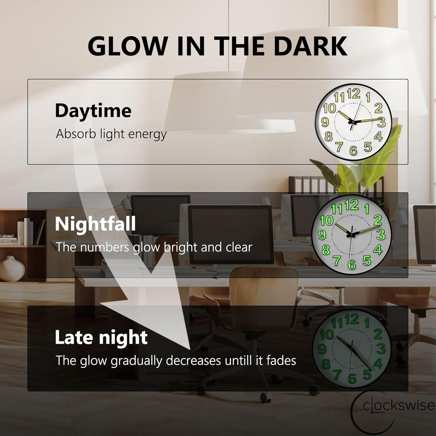 Clockswise QI004746.12 Indoor-Outdoor-Clocks - View #7