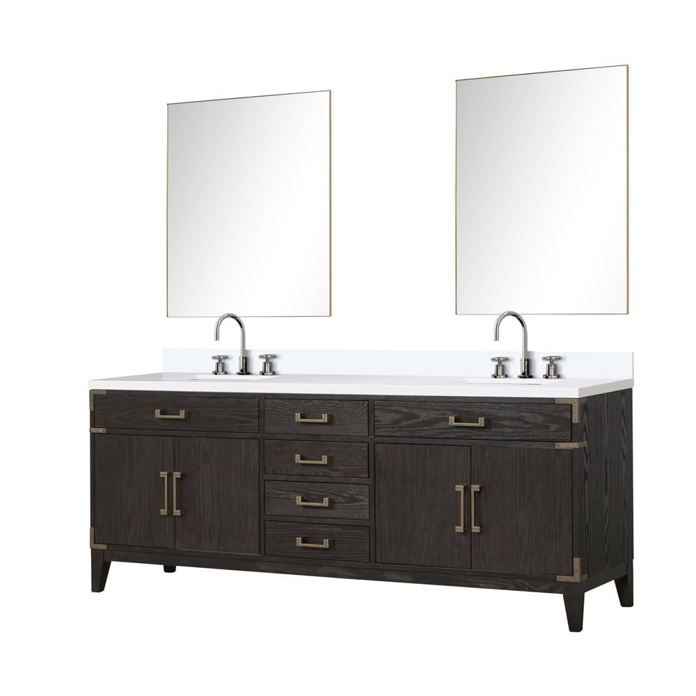 Lexora LVW84DK211 Bath-Vanity-Combo - View #3