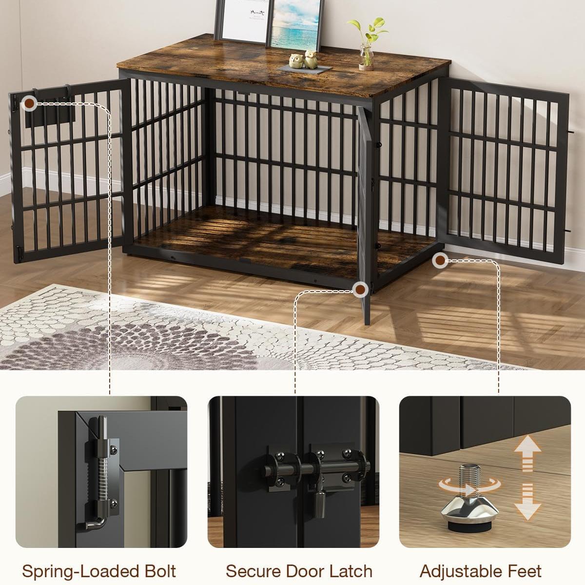 AECOJOY 12084BKBR-LS02 Pet-Crates-Carriers - View #2