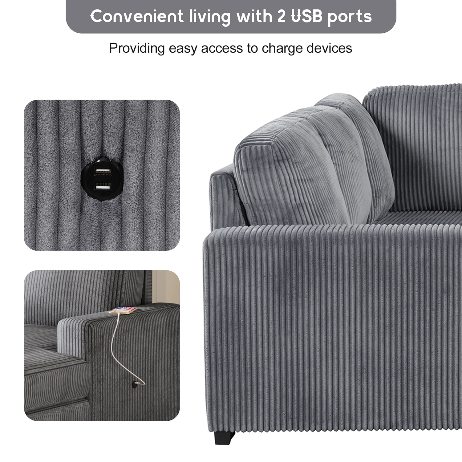 GZMR GZ-W247S00356 Sofas-Loveseats - View #8