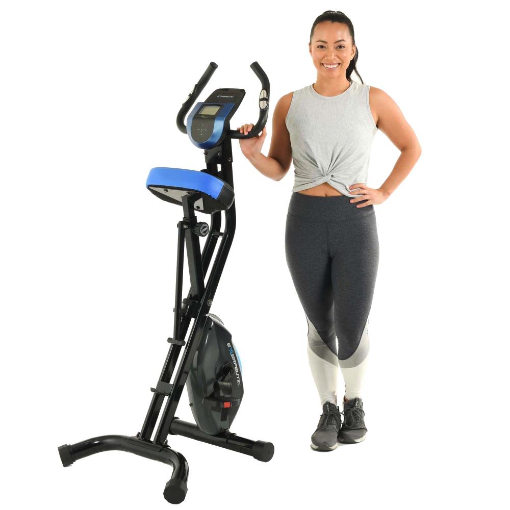 Qvc folding exercise bike on sale