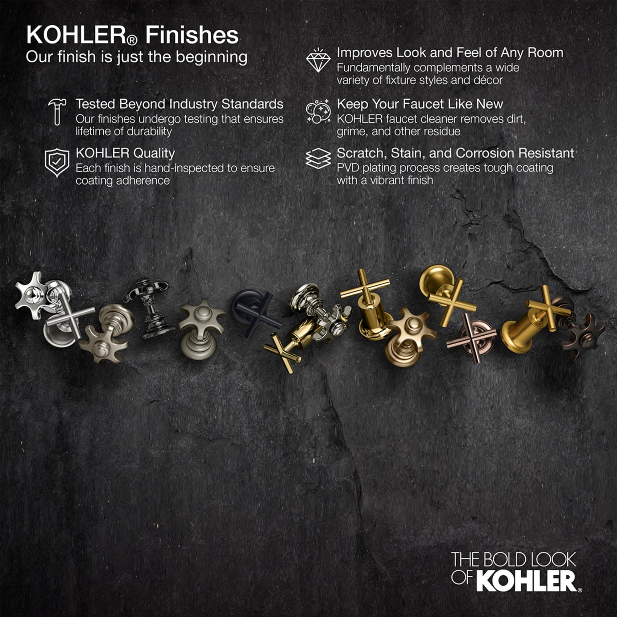 KOHLER K-7392-BL Bath-Shower-Facc - View #2