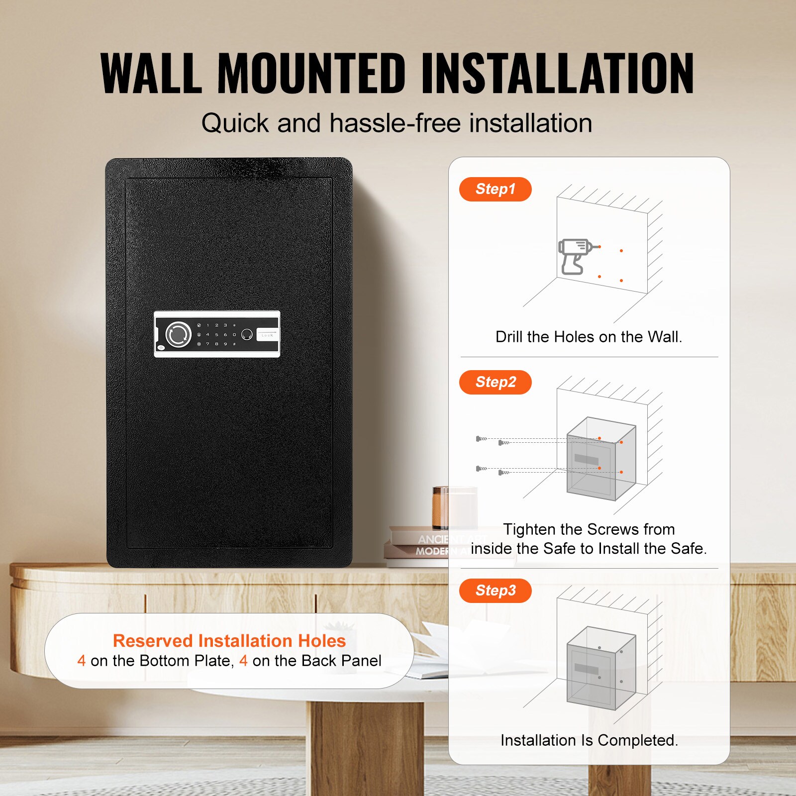 GIVIMO ZMLW014GIVSS1614 Floor-Wall-Safes - View #8