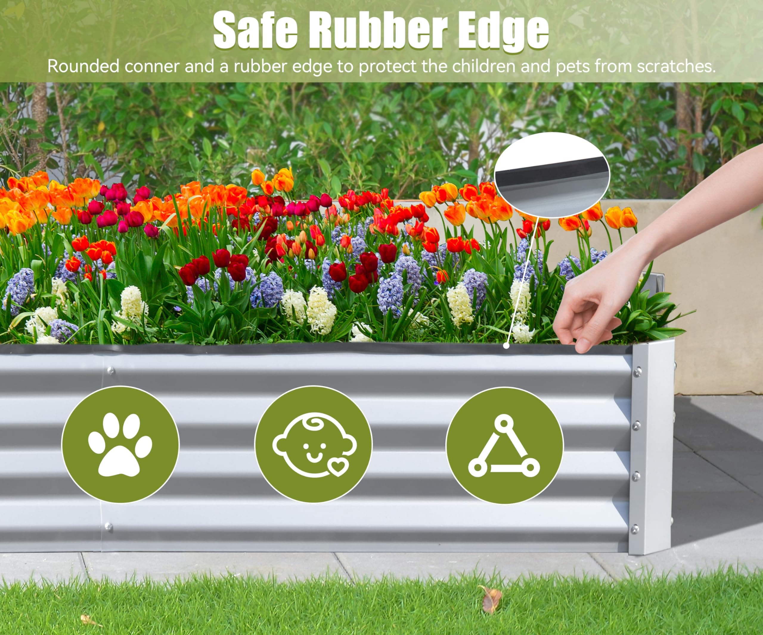 AHIOU HOME ZAAHG-P197955GB Raised-Garden-Beds - View #6