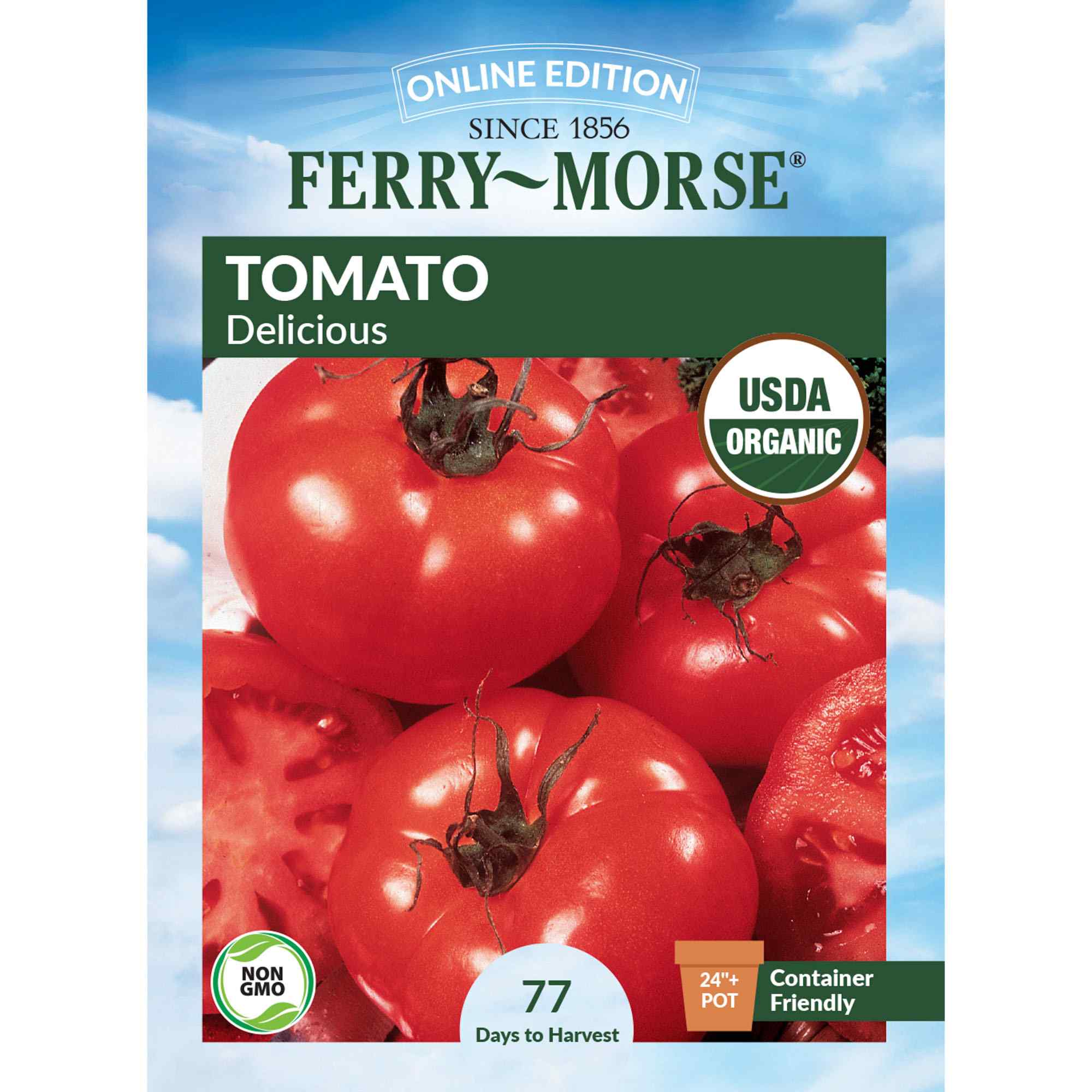 Ferry-Morse LC25.9537 Organic Tomato Seeds 300 Milligram(s)